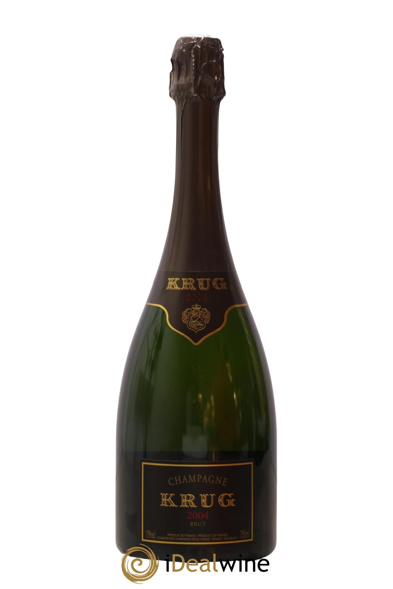 Vintage Krug 2004 - Lot of 1 bottle - 0