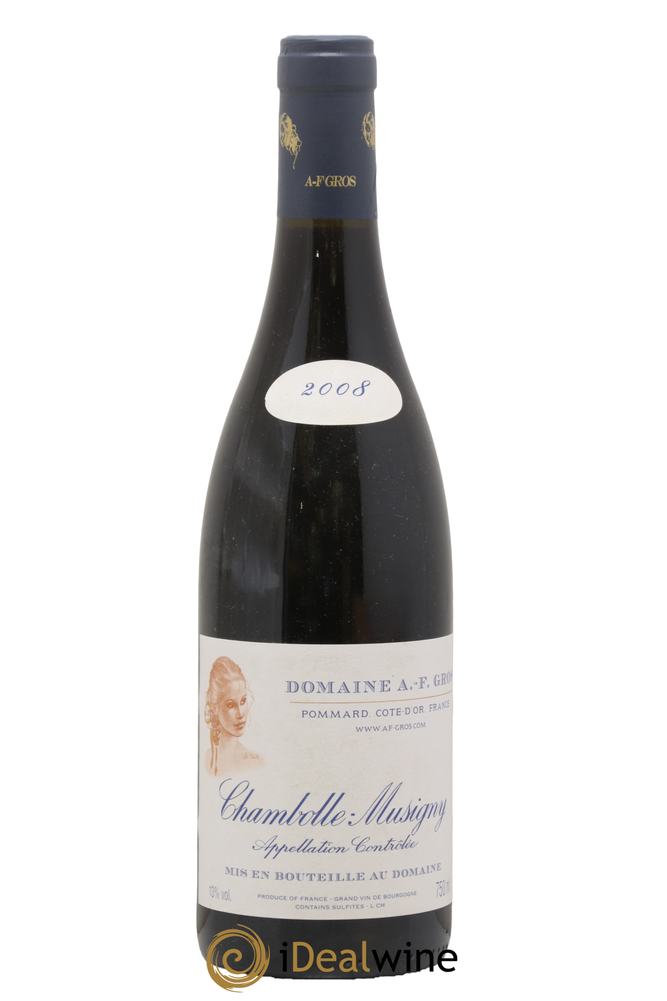 Chambolle-Musigny A.-F. Gros 2008 - Lot de 1 bouteille - 0
