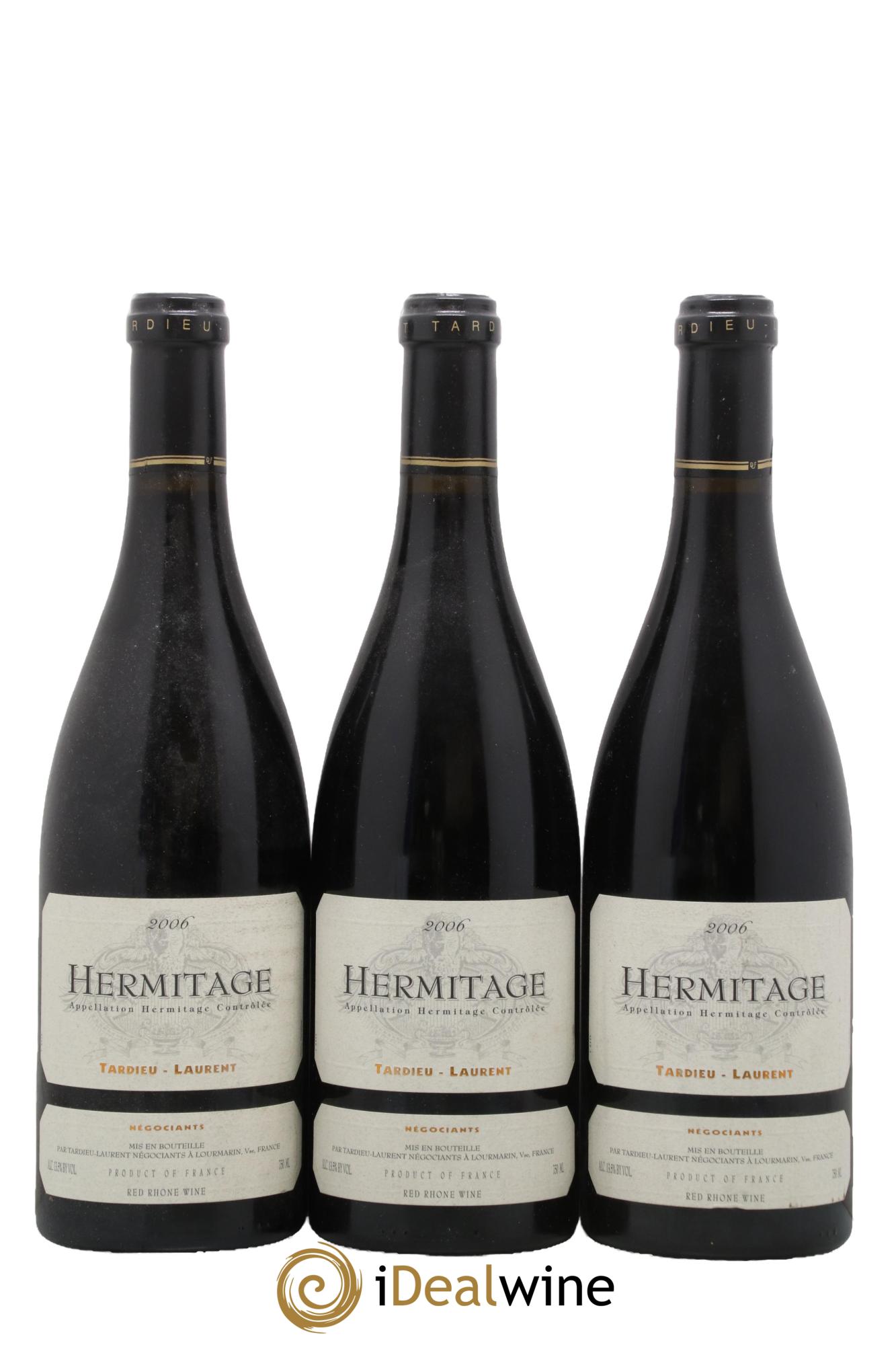 Hermitage Maison Tardieu-Laurent 2006 - Posten von 3 Flaschen - 0