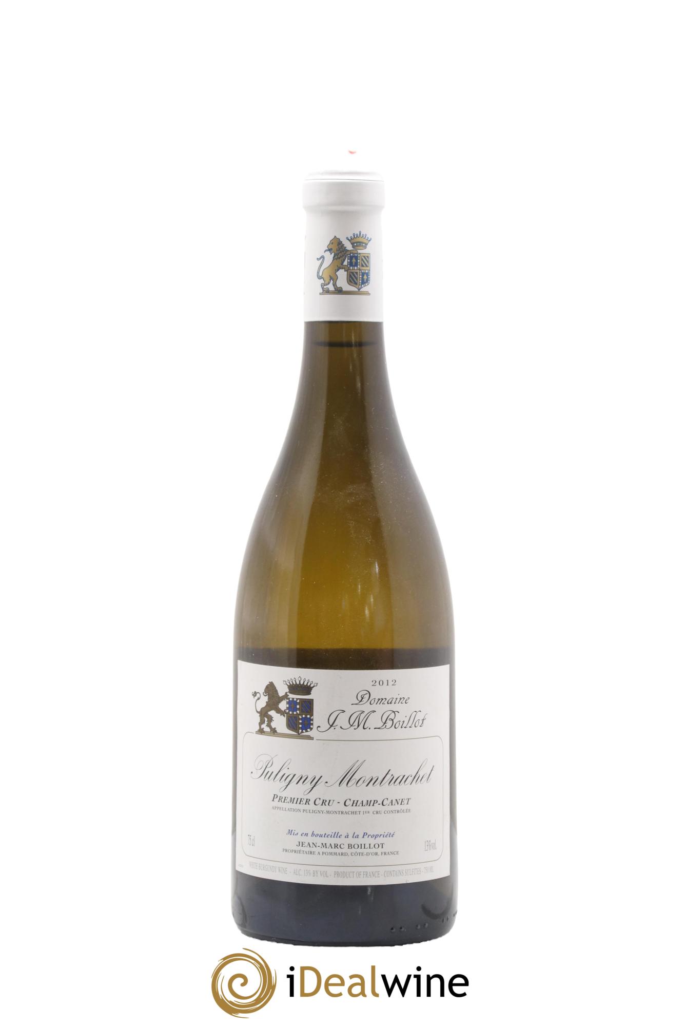 Puligny-Montrachet 1er Cru Champ-Canet Jean-Marc Boillot 2012 - Lot of 1 bottle - 0