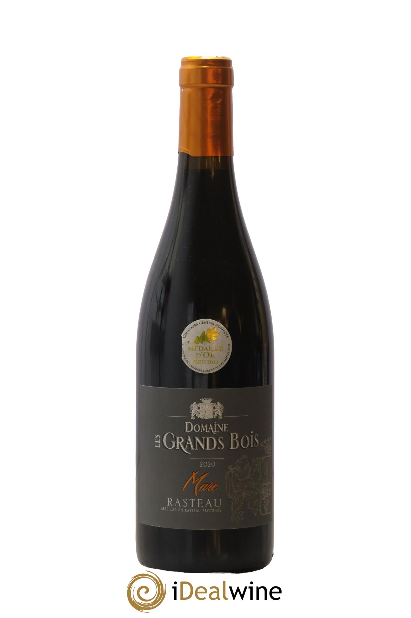 Rasteau Marc Domaine Les Grands Bois 2020 - Lot de 1 bouteille - 0