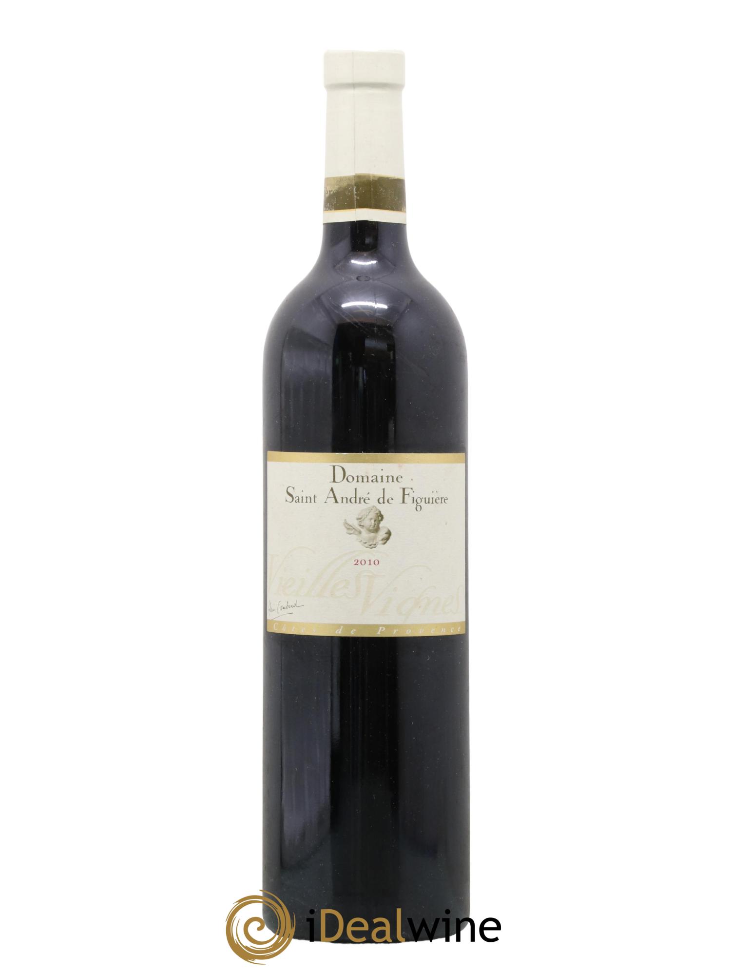 Côtes de Provence Cuvee Vieilles Vignes Bio Domaine Saint Andre Figuiere 2010 - Lot de 1 bouteille - 0