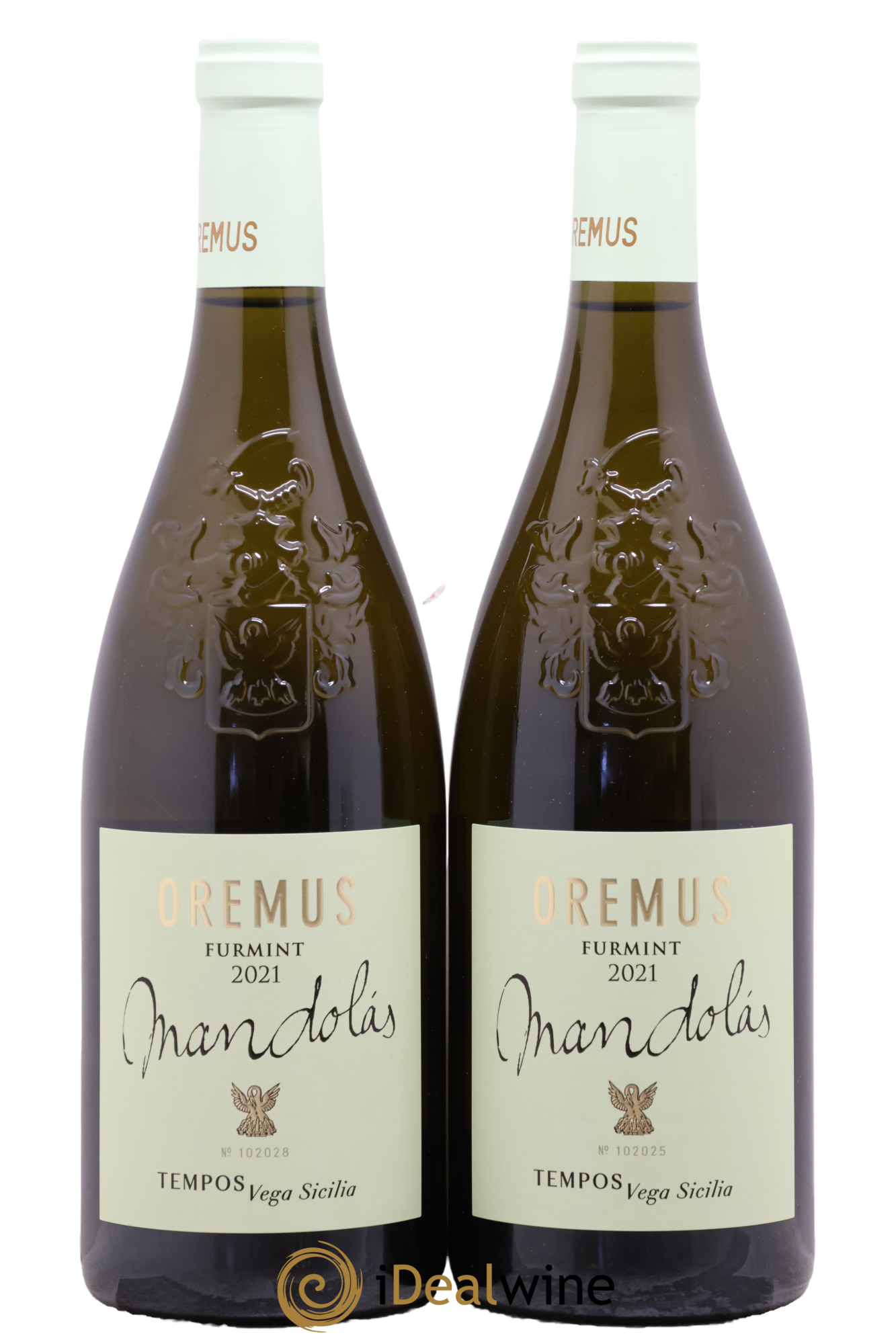 Tokaj Oremus PDO Mandolas Vega Sicilia 2021 - Lot of 2 bottles - 0