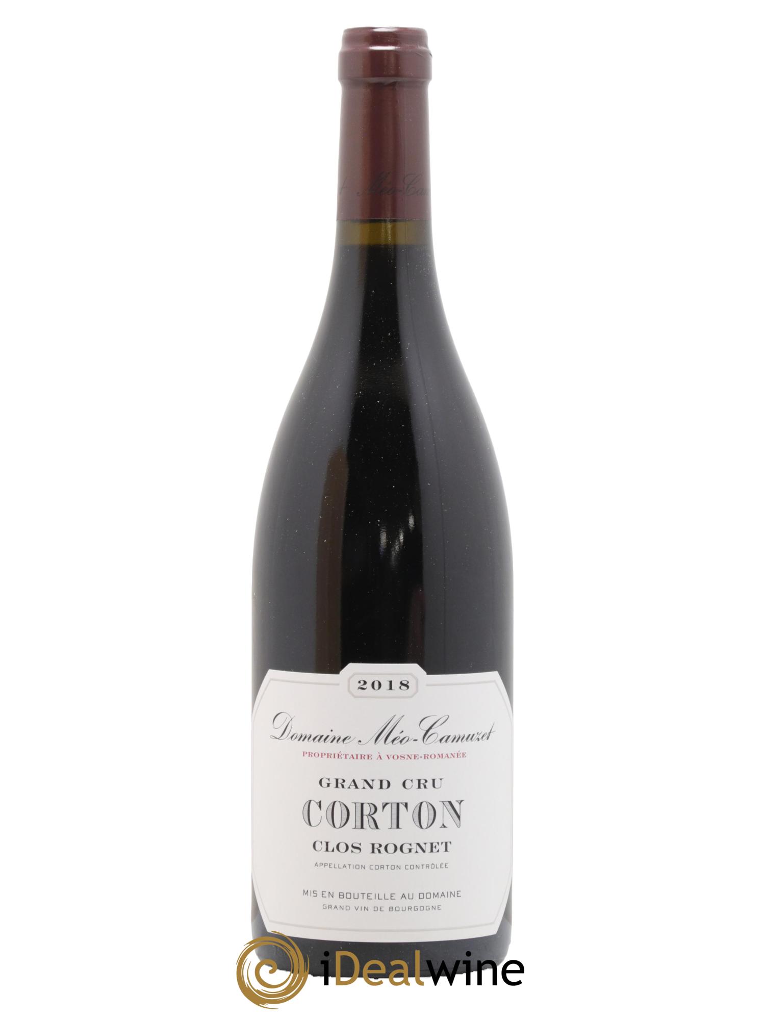 Corton Grand Cru Clos Rognet Méo-Camuzet (Domaine) 2018 - Lot de 1 bouteille - 1