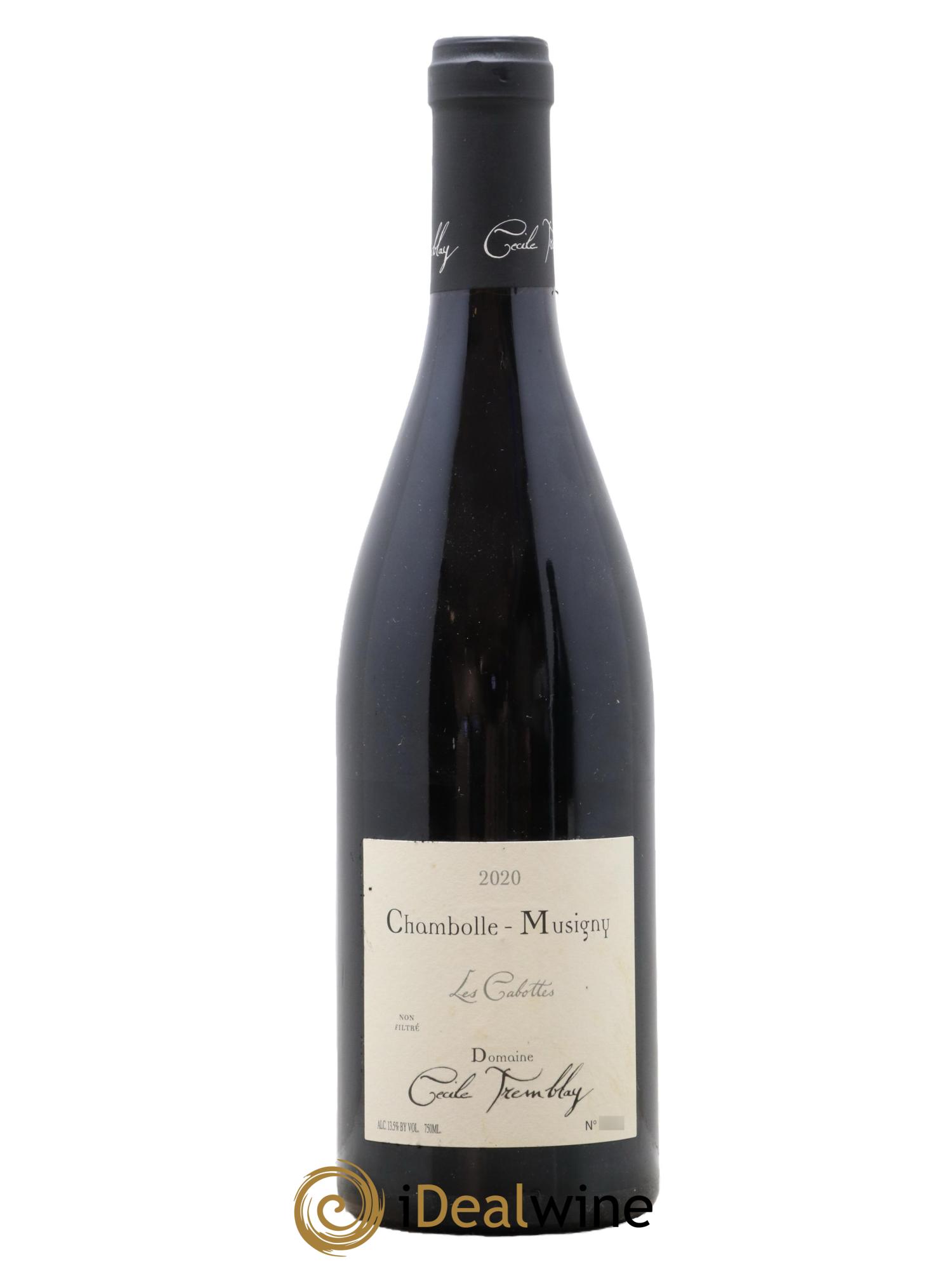 Chambolle-Musigny Les Cabottes Cécile Tremblay 2020 - Lot de 1 bouteille - 0
