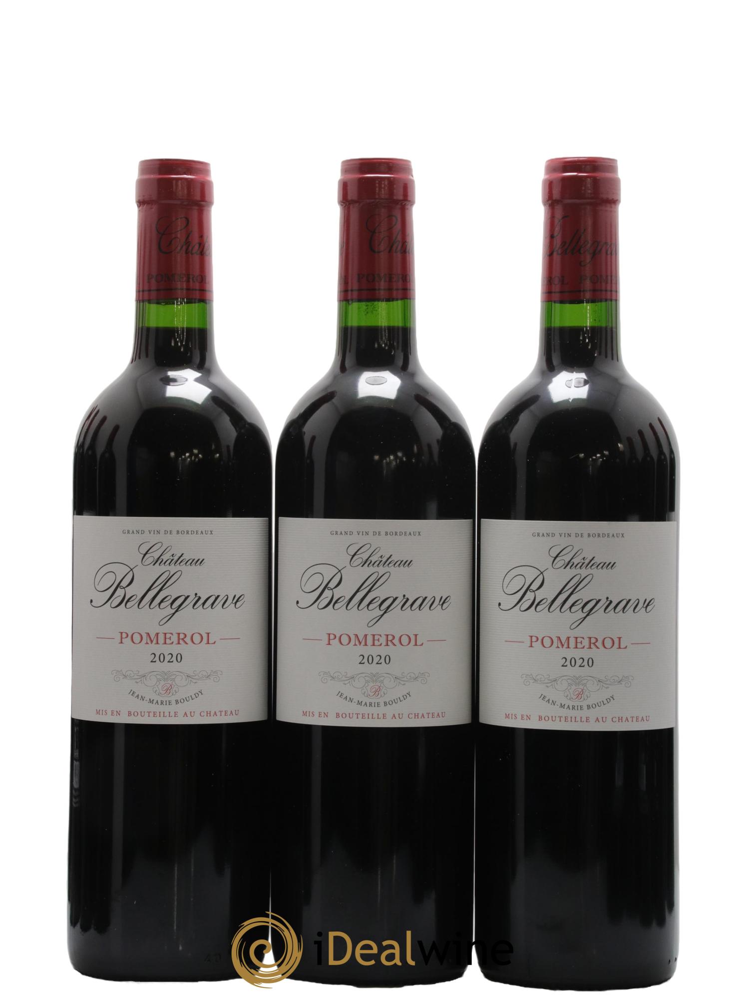Château Bellegrave 2020 - Lot de 12 bouteilles - 1