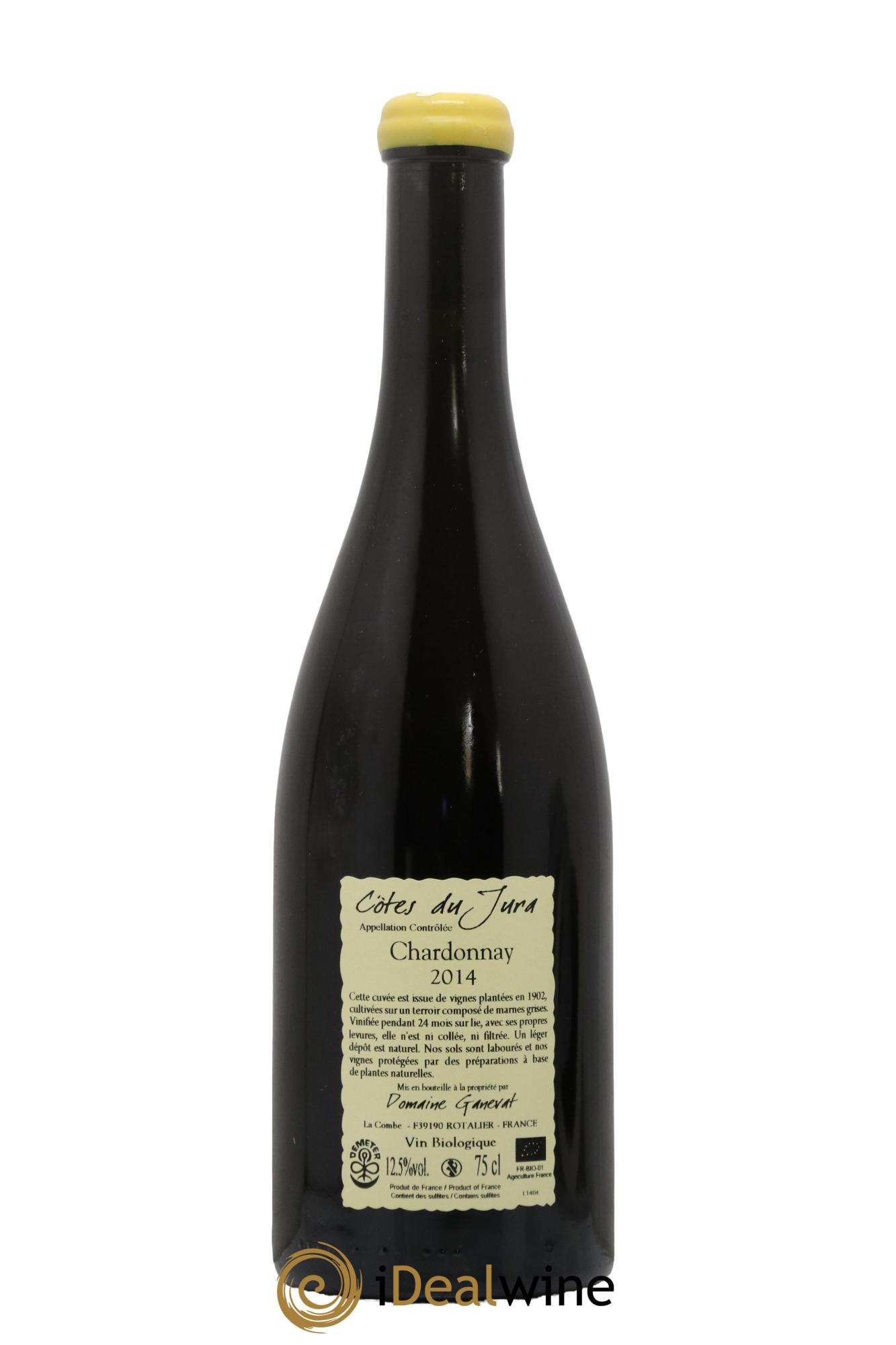 Côtes du Jura Les Chalasses Vieilles Vignes Jean-François Ganevat (Domaine) 2014 - Lot de 1 bouteille - 1