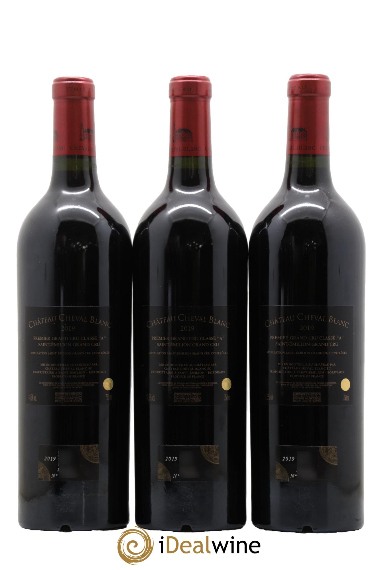 Château Cheval Blanc 1er Grand Cru Classé A 2019 - Lot de 6 bouteilles - 2