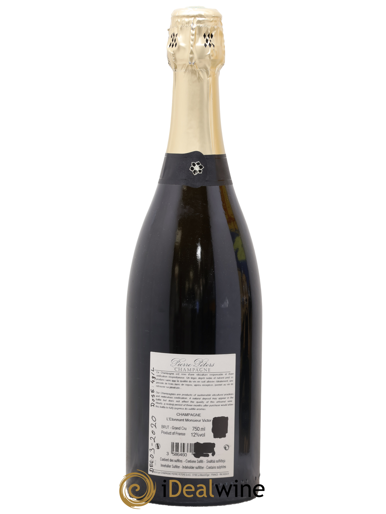 L'étonnant Monsieur Victor MK Blanc de Blancs Pierre Péters 2013 - Lot of 1 bottle - 2