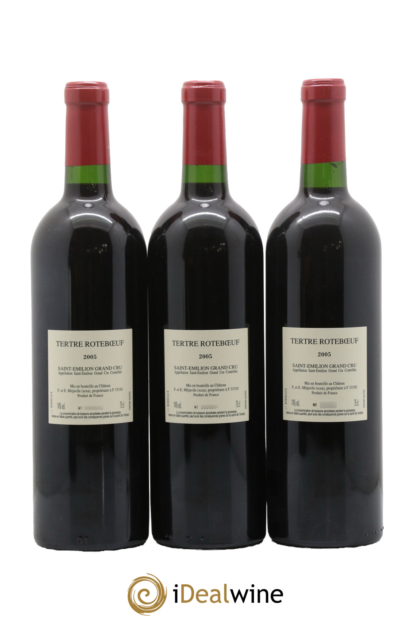 Château Tertre Roteboeuf 2005 - Lot de 6 bouteilles - 4