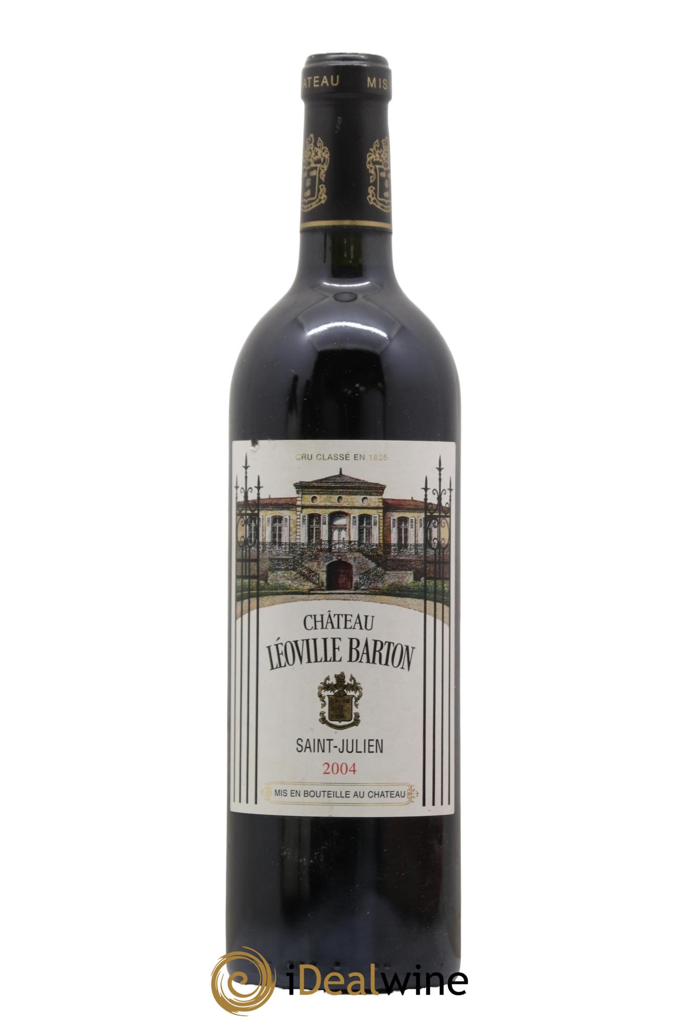 Château Léoville Barton 2ème Grand Cru Classé 2004 - Lot de 1 bouteille - 0