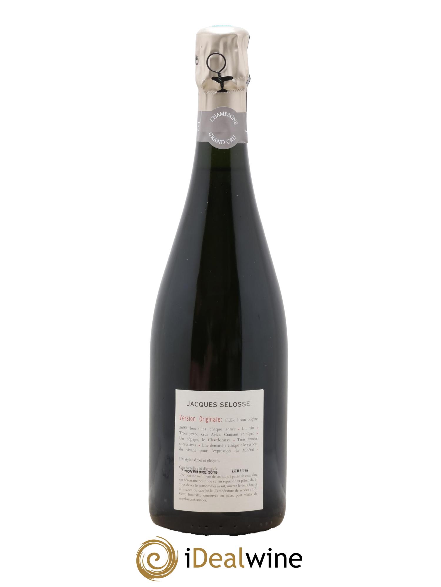 Version Originale Jacques Selosse - Lotto di 1 bottiglia - 1