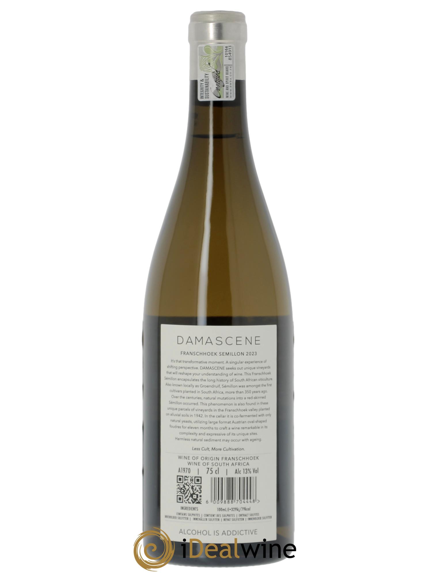 Franschhoek WO Damascene Sémillon 2023 - Posten von 1 Flasche - 1