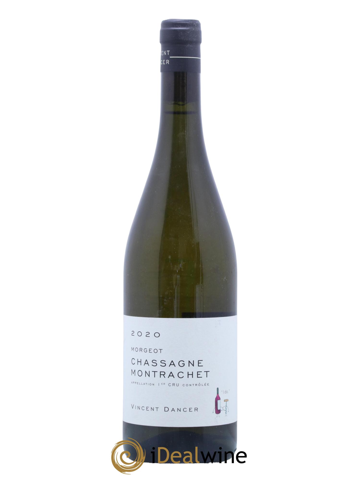 Chassagne-Montrachet 1er Cru Morgeot Vincent Dancer 2020 - Lot de 1 bouteille - 0