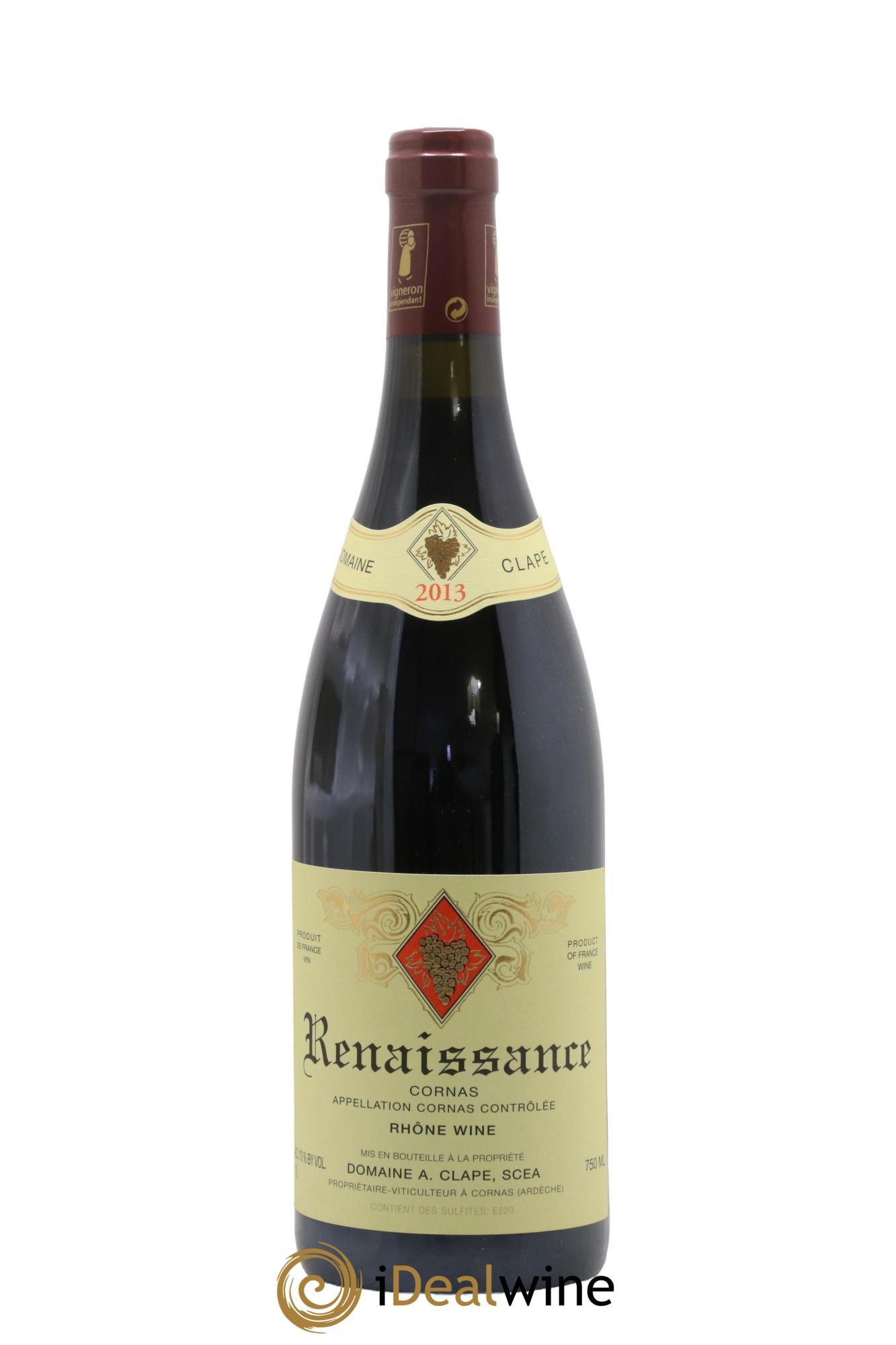 Cornas Renaissance Auguste Clape 2013 - Posten von 1 Flasche - 0