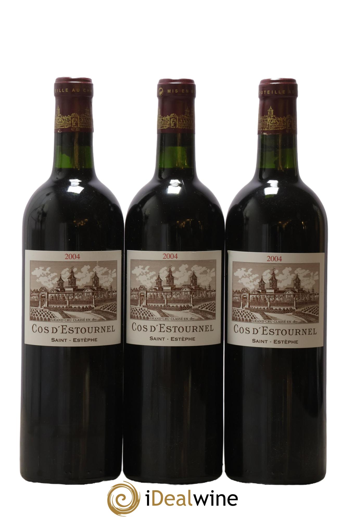 Cos d'Estournel 2ème Grand Cru Classé 2004 - Posten von 12 Flaschen - 1