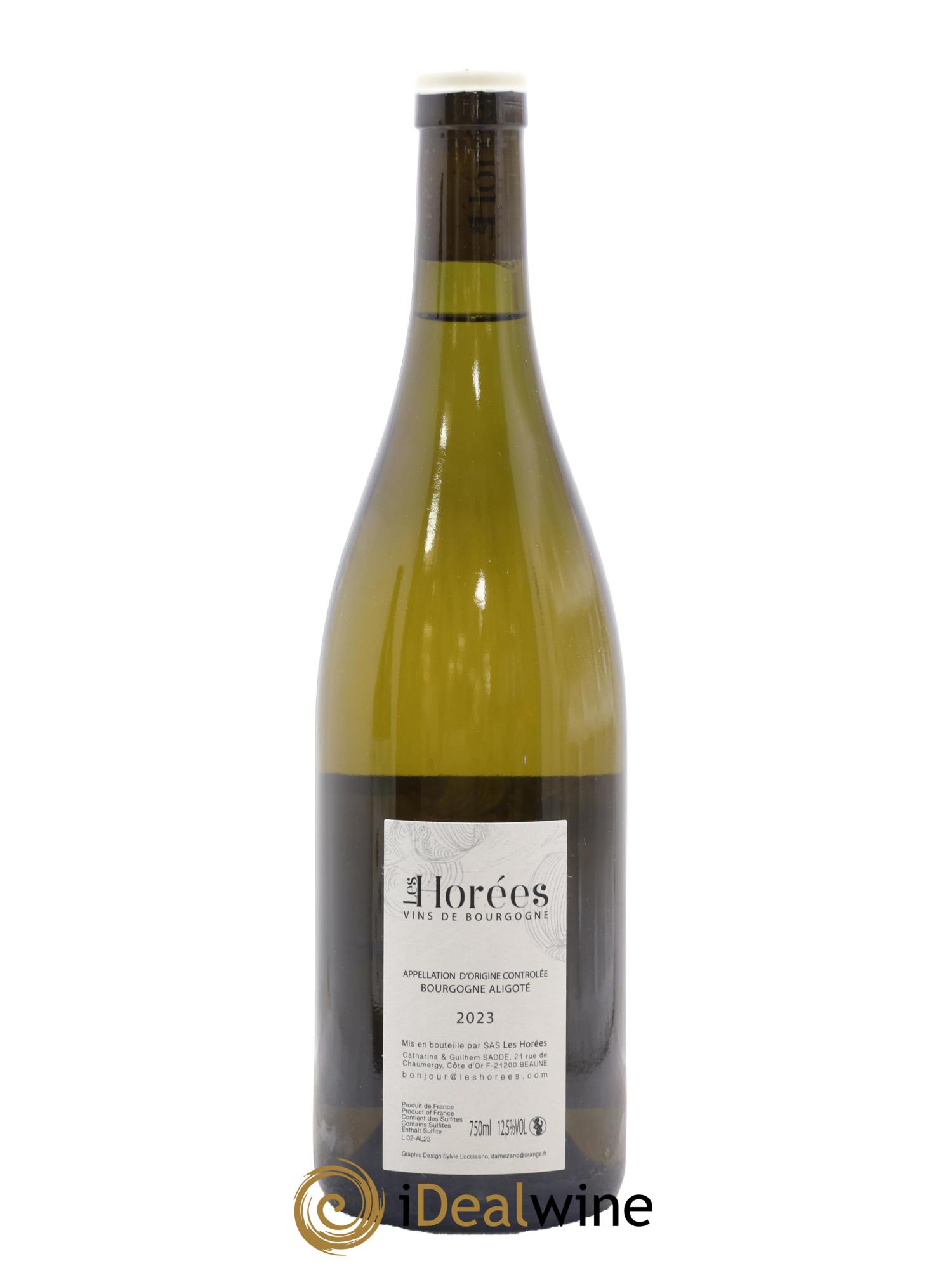 Bourgogne Aligoté En Coulezain Les Horées 2023 - Lot de 1 bouteille - 1