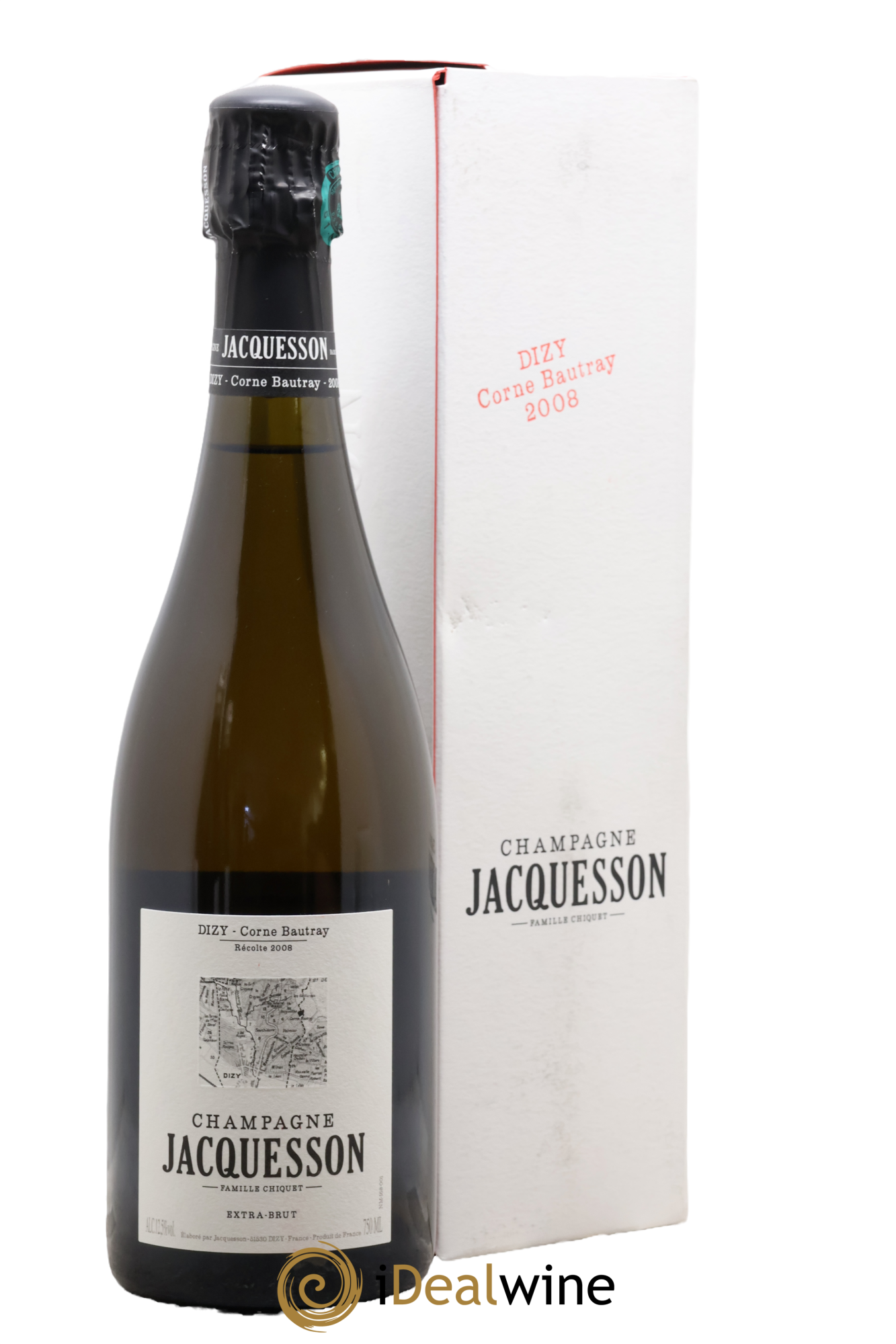 Dizy Corne Bautray Extra-Brut Jacquesson 2008 - Posten von 1 Flasche - 0