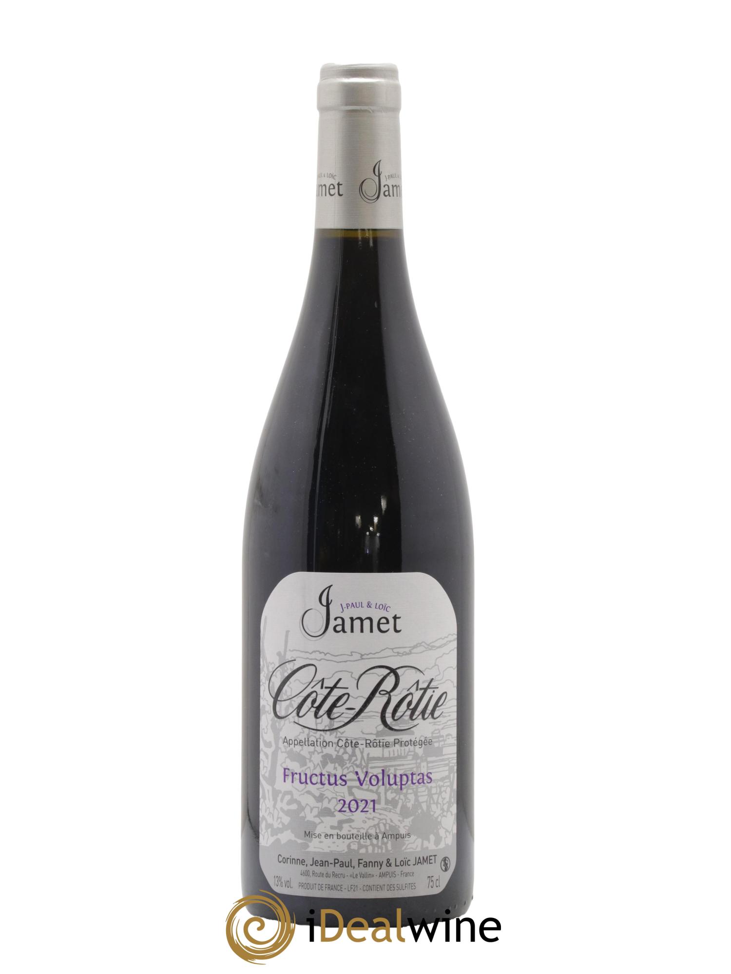 Côte-Rôtie Fructus Voluptas Jamet (Domaine) 2021 - Lotto di 1 bottiglia - 0