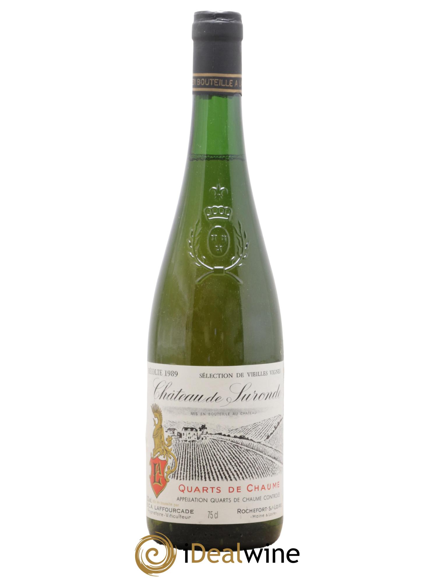 Quarts de Chaume Château de Suronde 1989 - Lotto di 1 bottiglia - 0