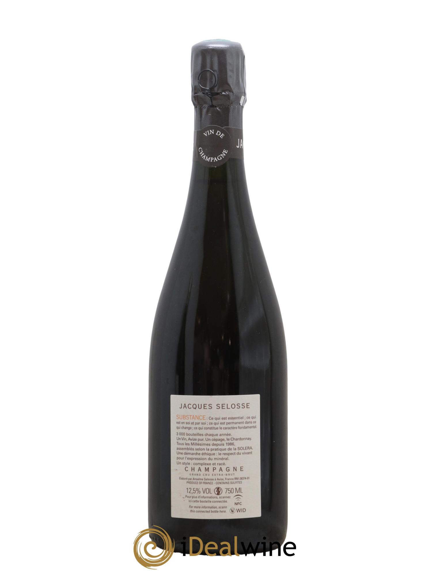 Substance Jacques Selosse - Lotto di 1 bottiglia - 1