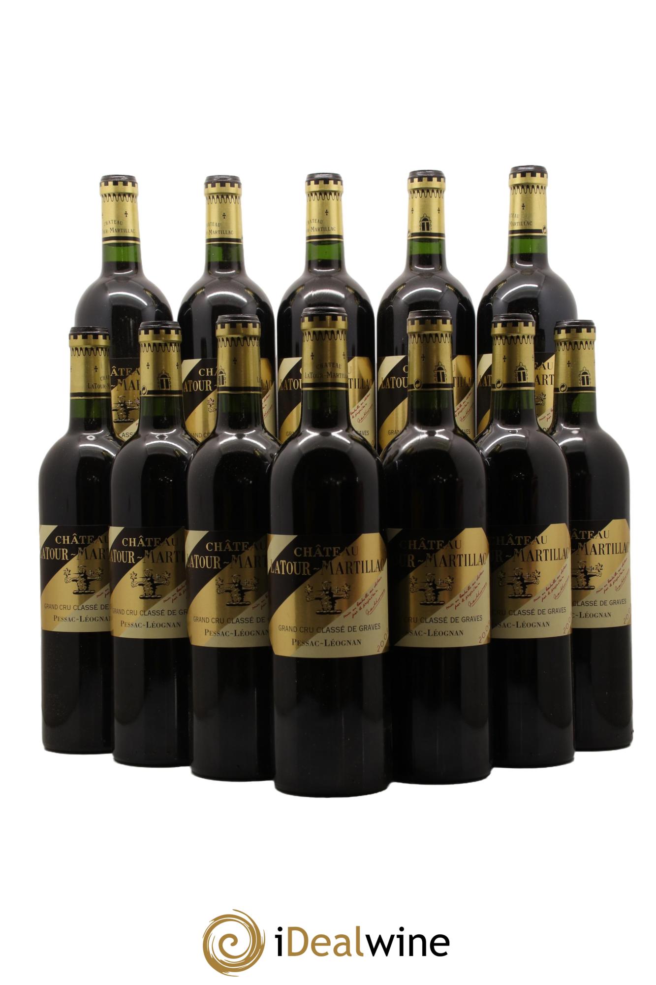 Château Latour-Martillac Cru Classé de Graves 2009 - Lot de 12 bouteilles - 0