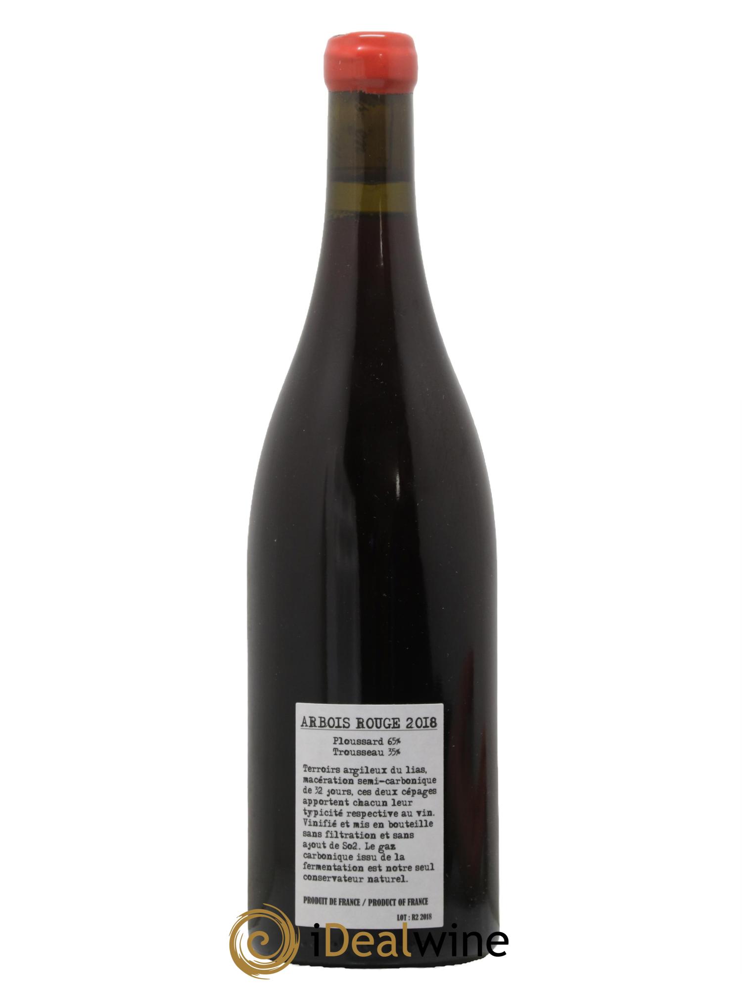 Arbois Ploussard Trousseau Adeline Houillon & Renaud Bruyère 2018 - Posten von 1 Flasche - 1