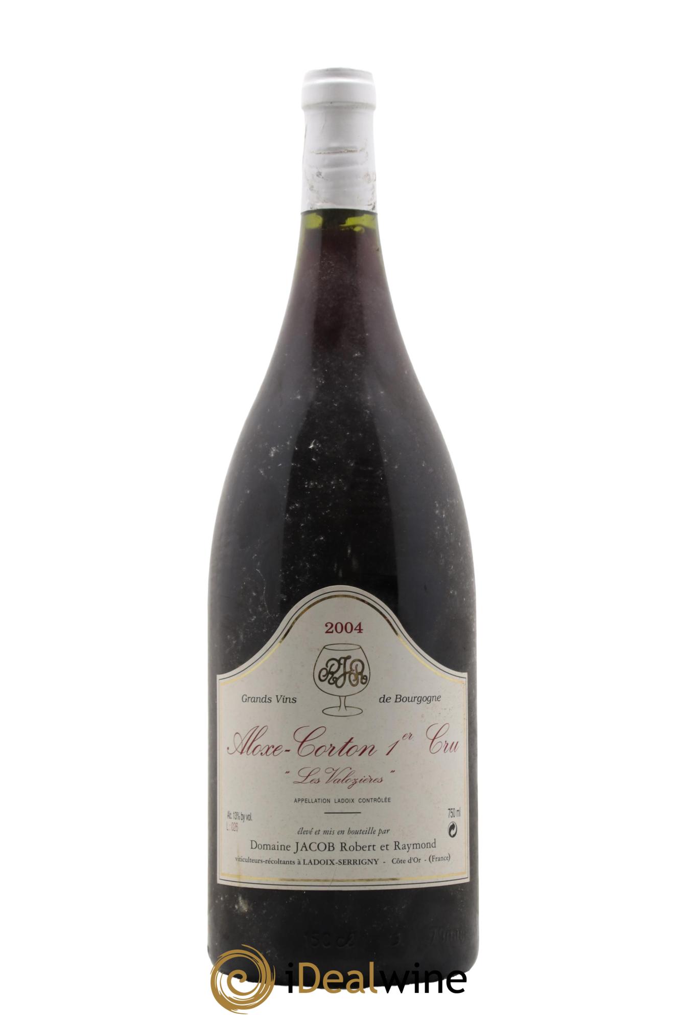 Aloxe-Corton 1er Cru Les Valozieres Jacob 2004 - Lot de 1 magnum - 0