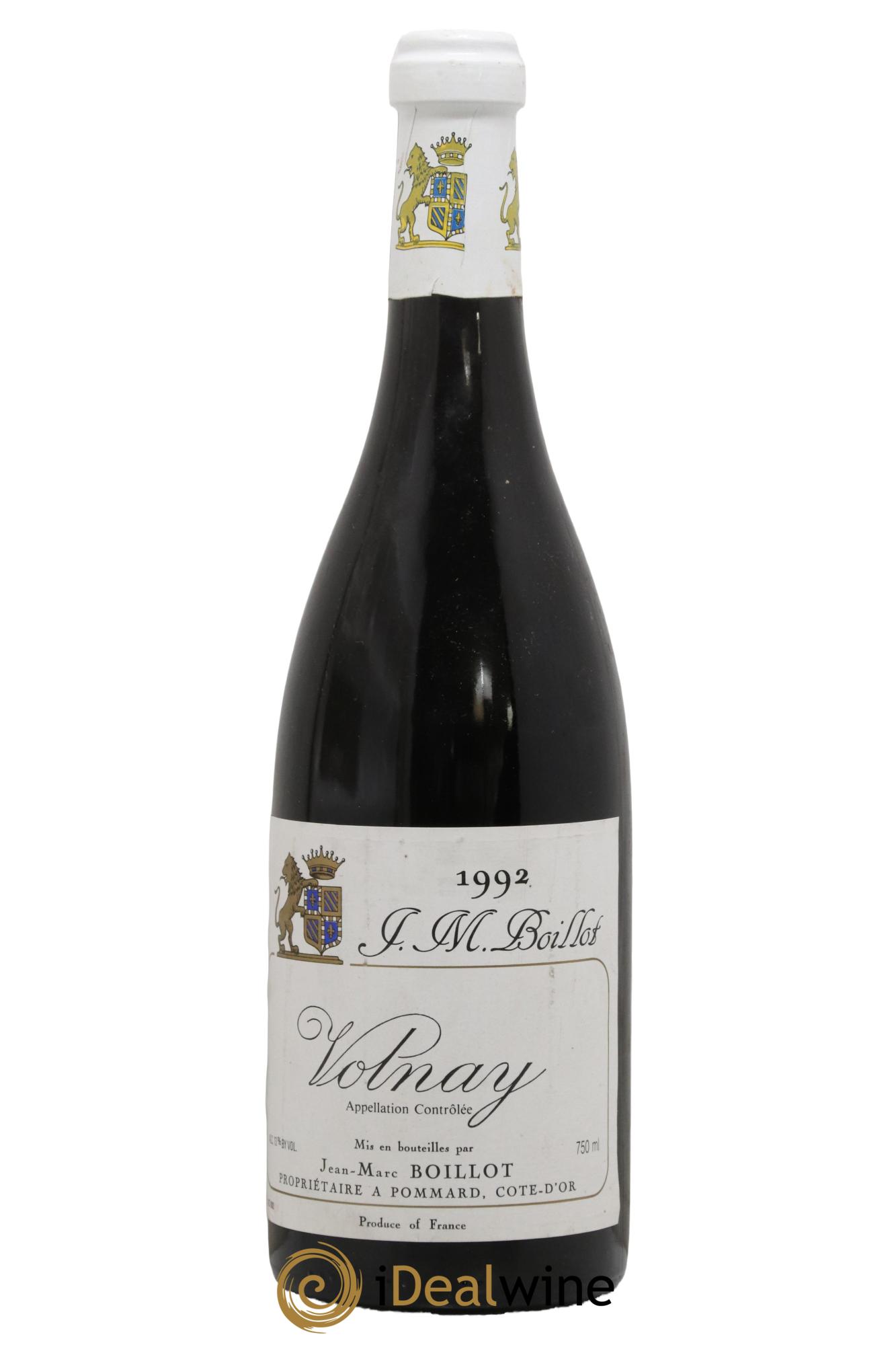 Volnay Jean-Marc Boillot 1992 - Lot of 1 bottle - 0