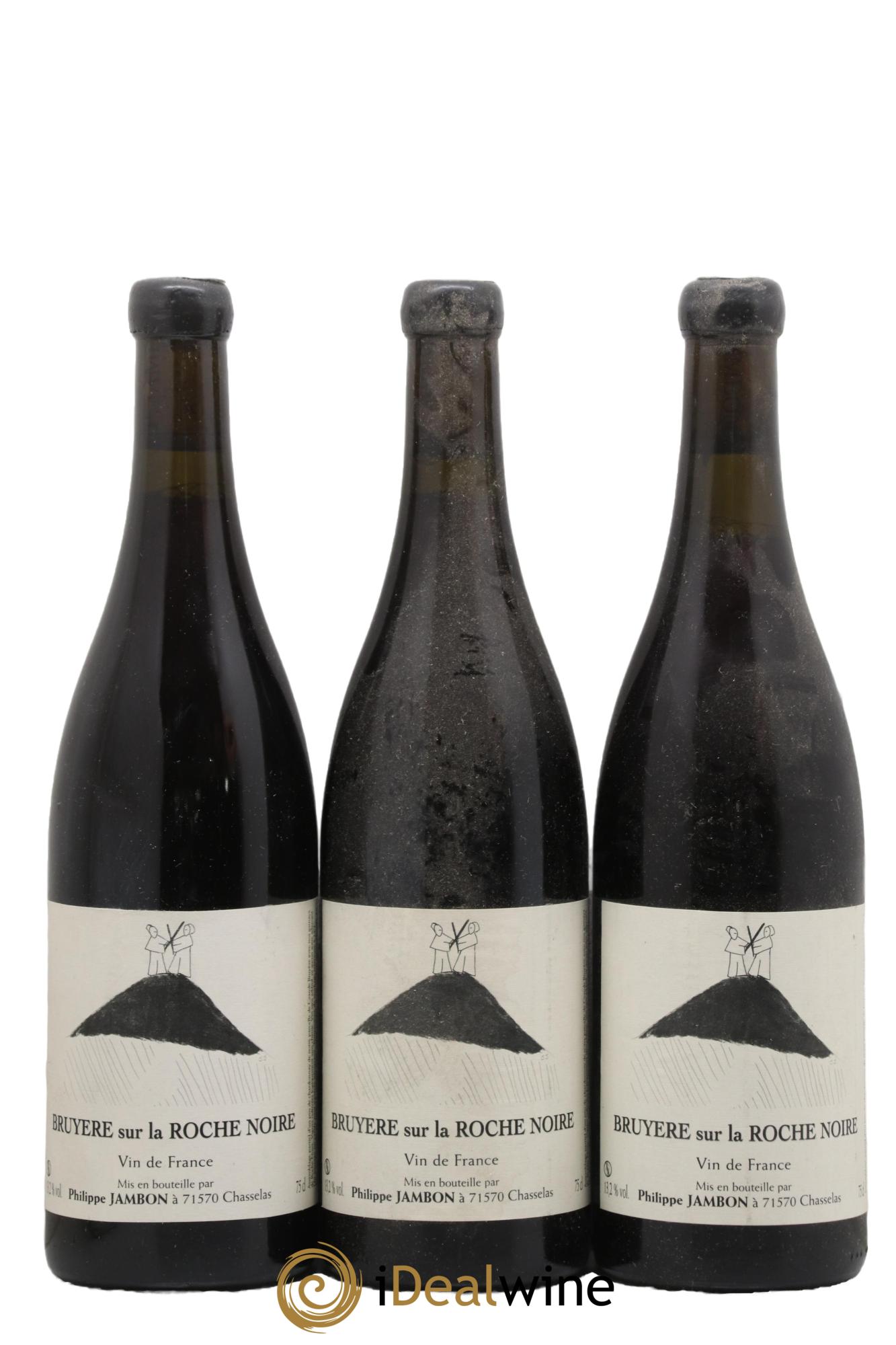 Vin de France Bruyère sur la Roche Noire Philippe Jambon 2011 - Lot de 3 bouteilles - 0