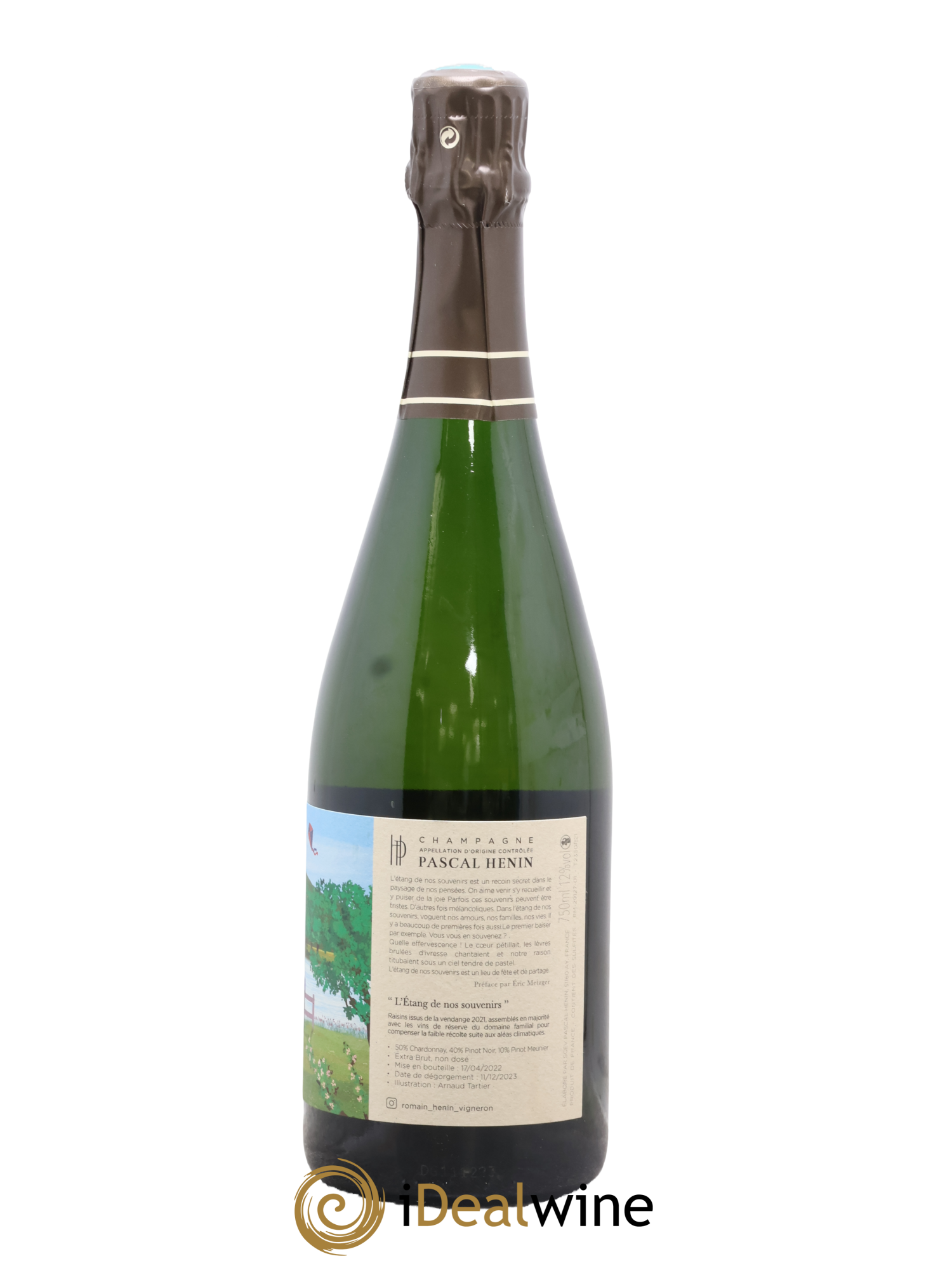 L'Etang de nos Souvenirs Romain Henin - Lot de 1 bouteille - 1