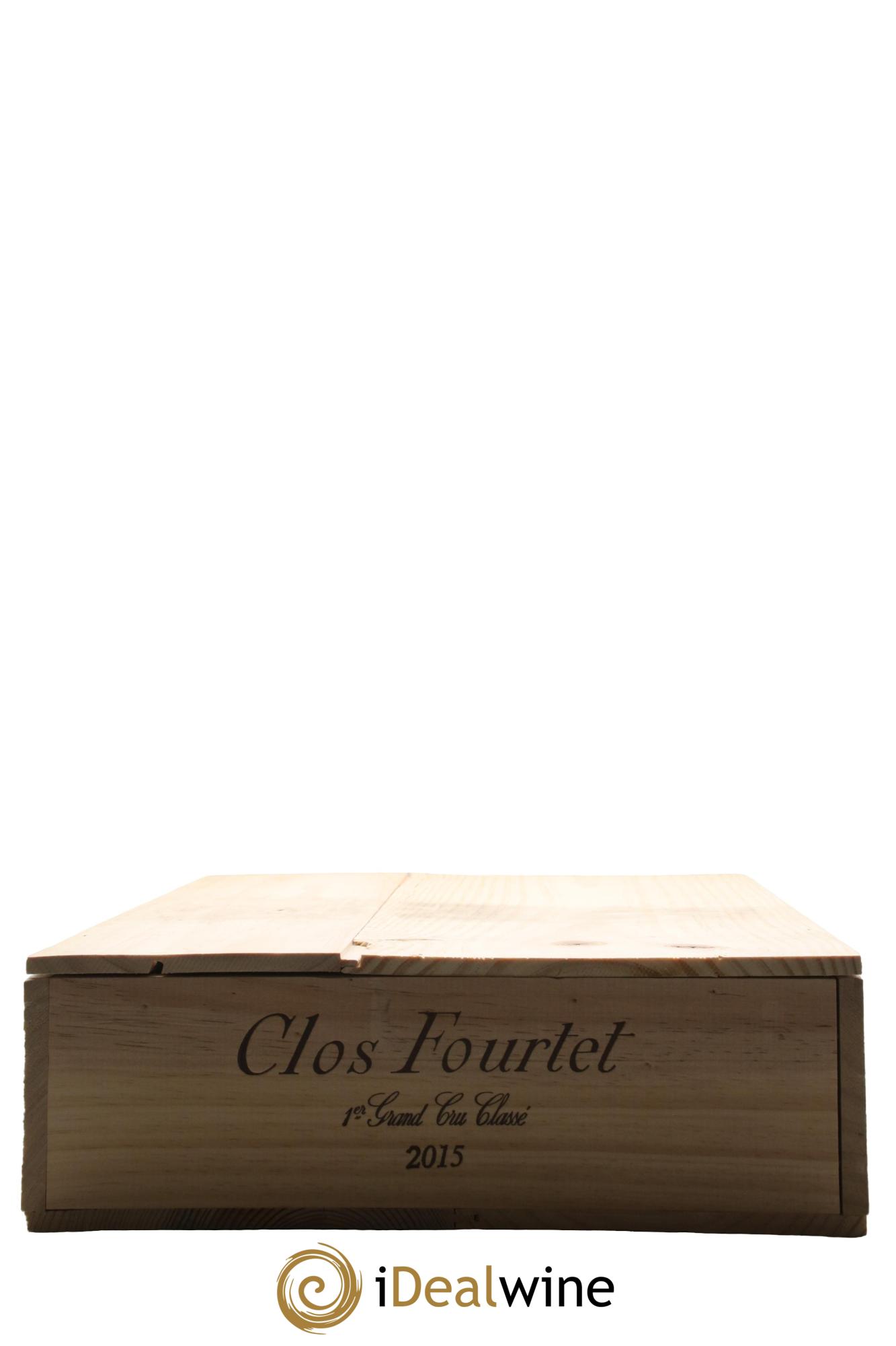 Clos Fourtet 1er Grand Cru Classé B 2015 - Lotto di 6 bottiglie - 3