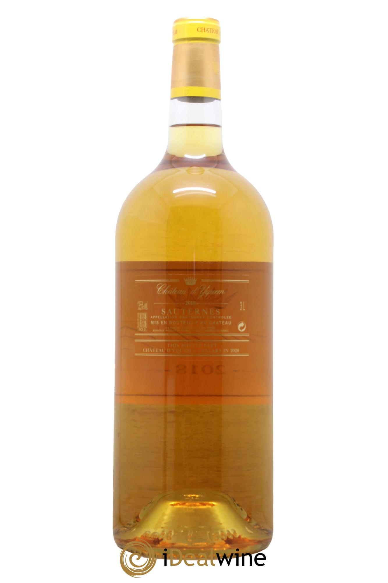 Château d' Yquem 1er Cru Classé Supérieur 2018 - Lotto di 1 jéroboam - 1
