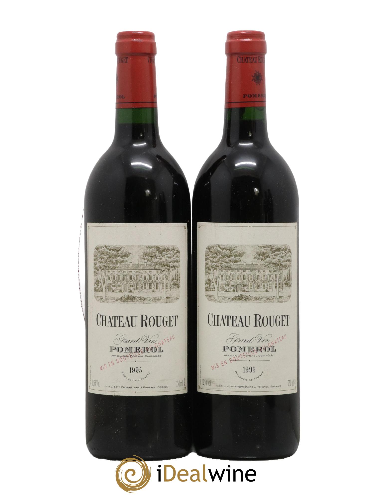 Château Rouget 1995 - Lotto di 2 bottiglie - 0