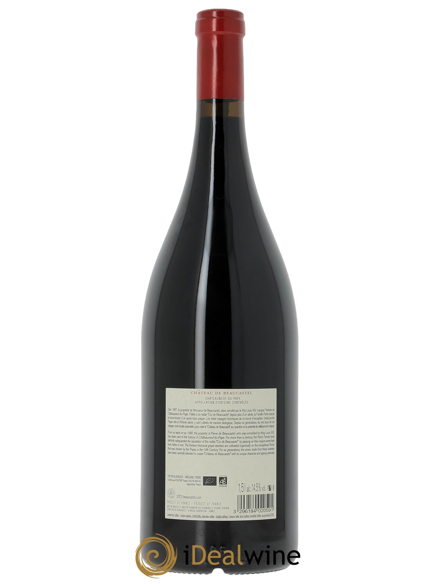 Châteauneuf-du-Pape Château de Beaucastel Famille Perrin  2023 - Lotto di 1 magnum - 1