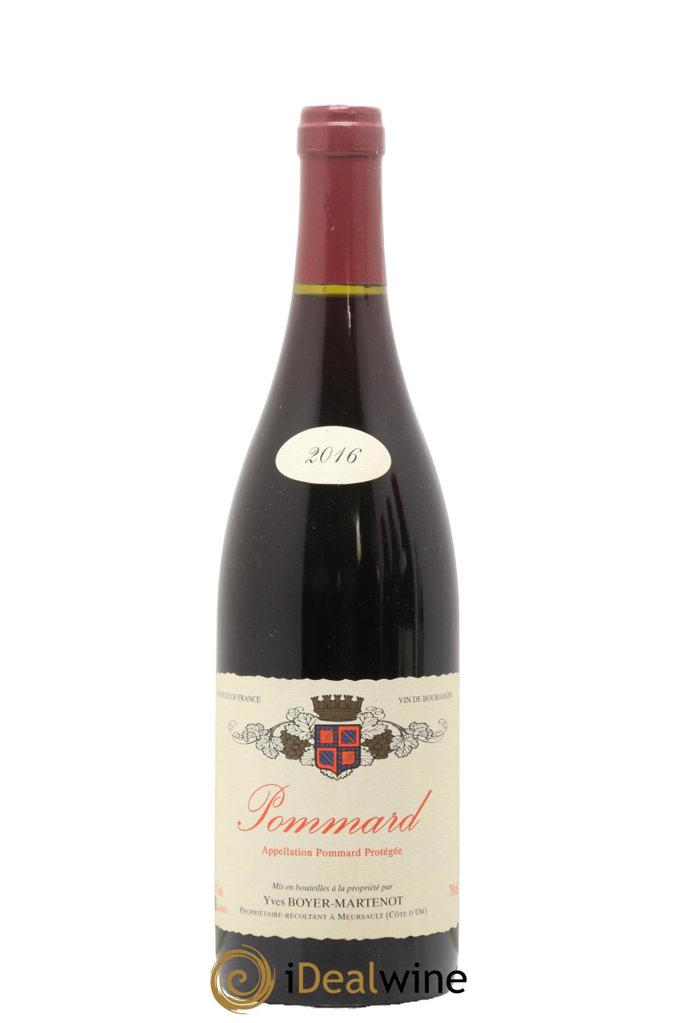 Pommard Boyer-Martenot 2016 - Lot de 1 bouteille - 0