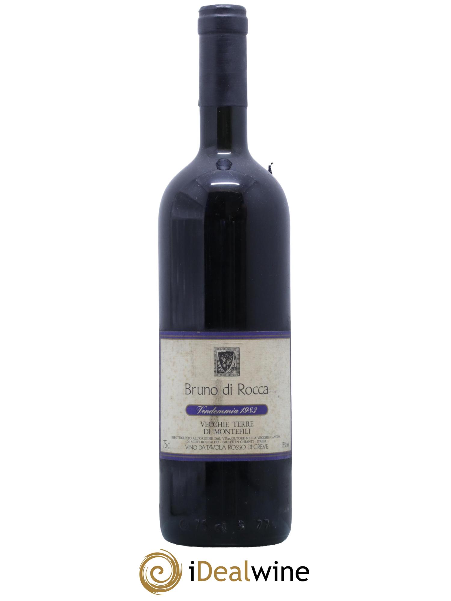Italie Bruno di Rocca Vecchie Terre di Montefili 1983 - Lot de 1 bouteille - 0