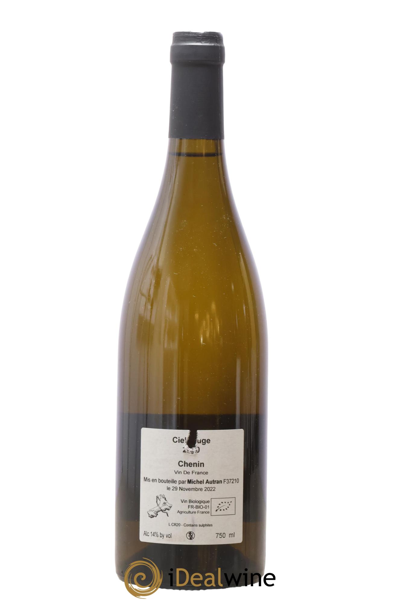 Vin de France Ciel Rouge Michel Autran 2020 - Posten von 1 Flasche - 1