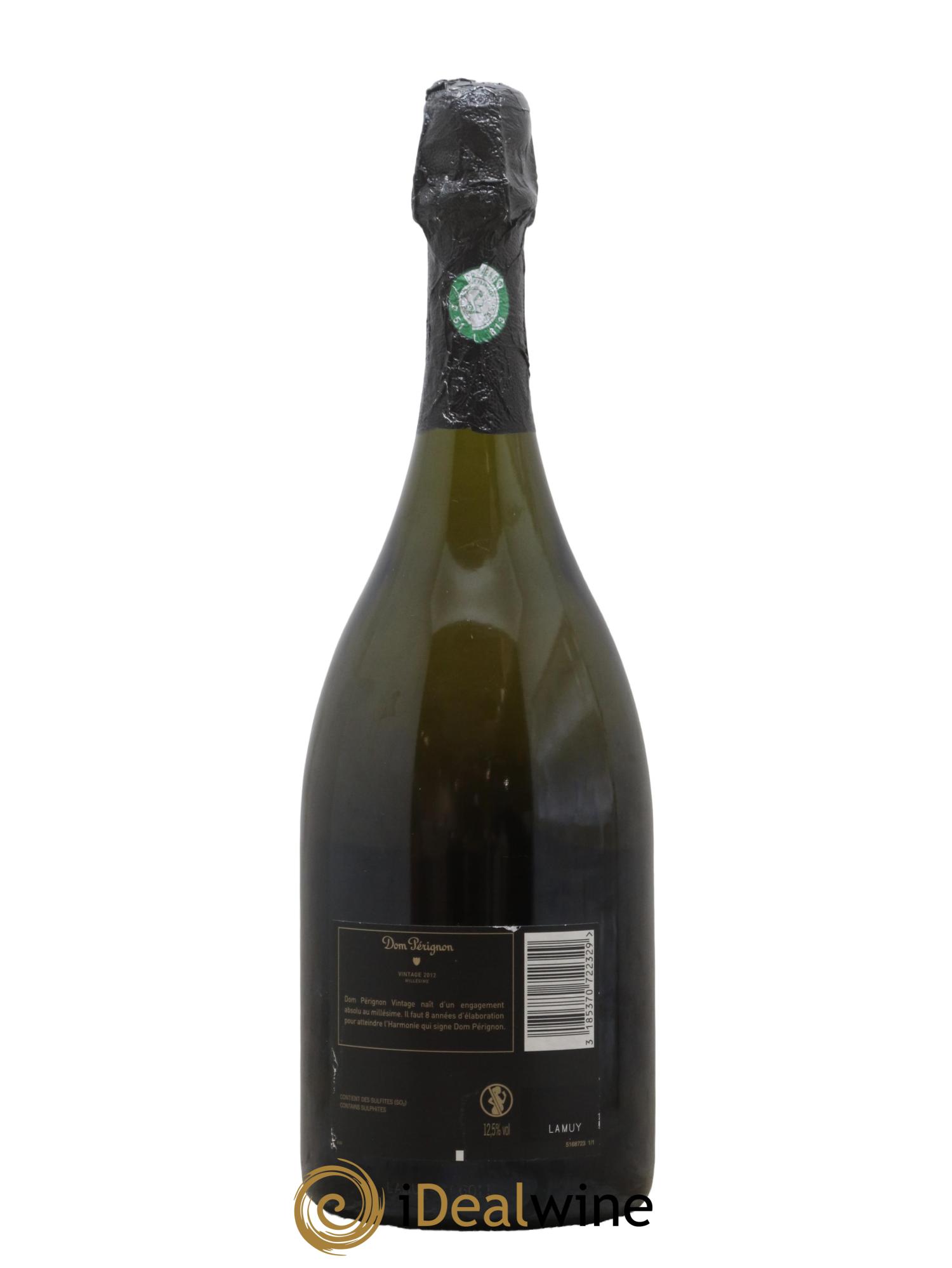 Brut Dom Pérignon 2012 - Lot de 1 bouteille - 1