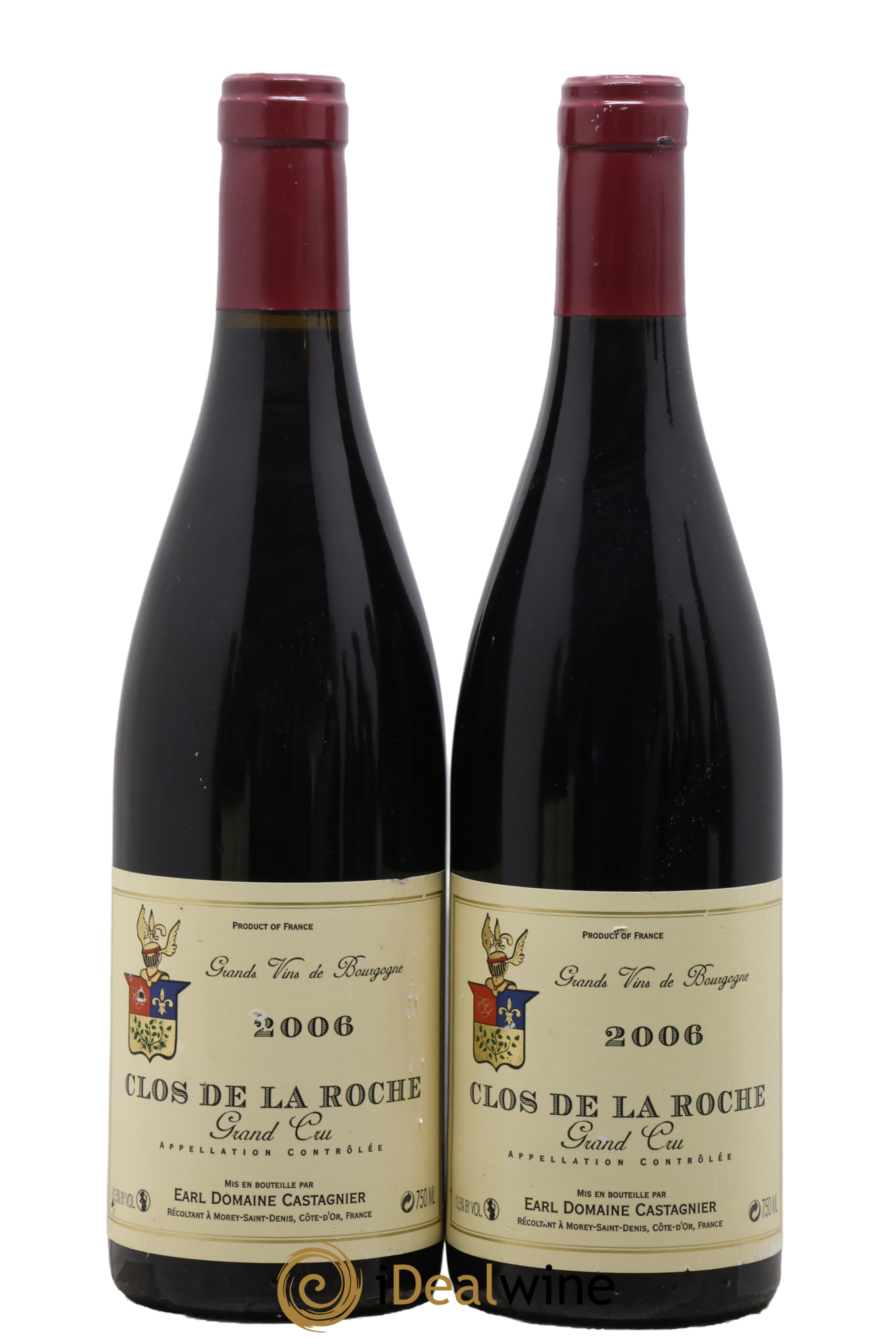 Clos de la Roche Grand Cru Castagnier (Domaine) 2006 - Posten von 2 Flaschen - 0