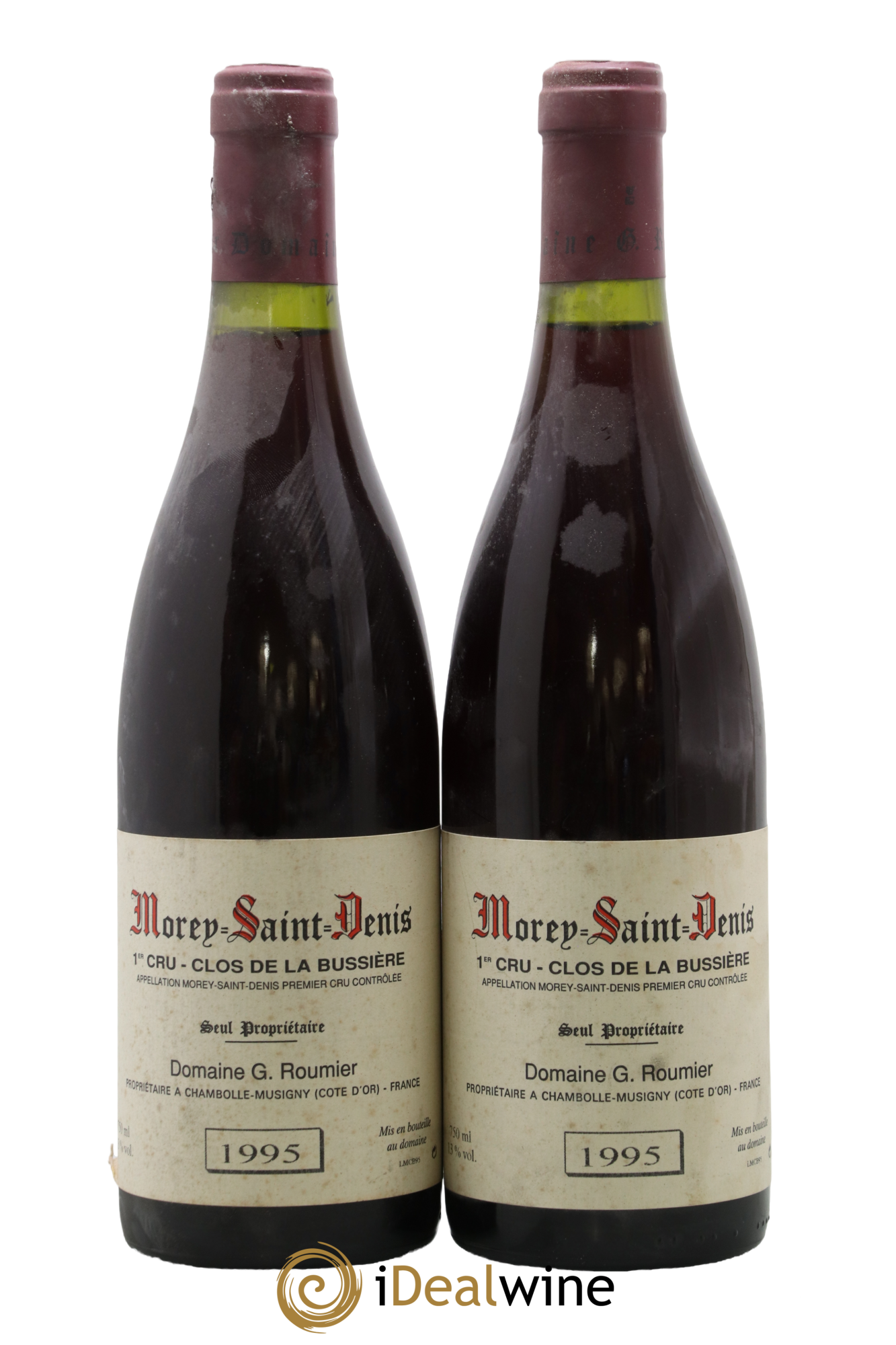 Morey-Saint-Denis 1er Cru Clos de la Bussière Georges Roumier (Domaine) 1995 - Lot de 2 bouteilles - 0