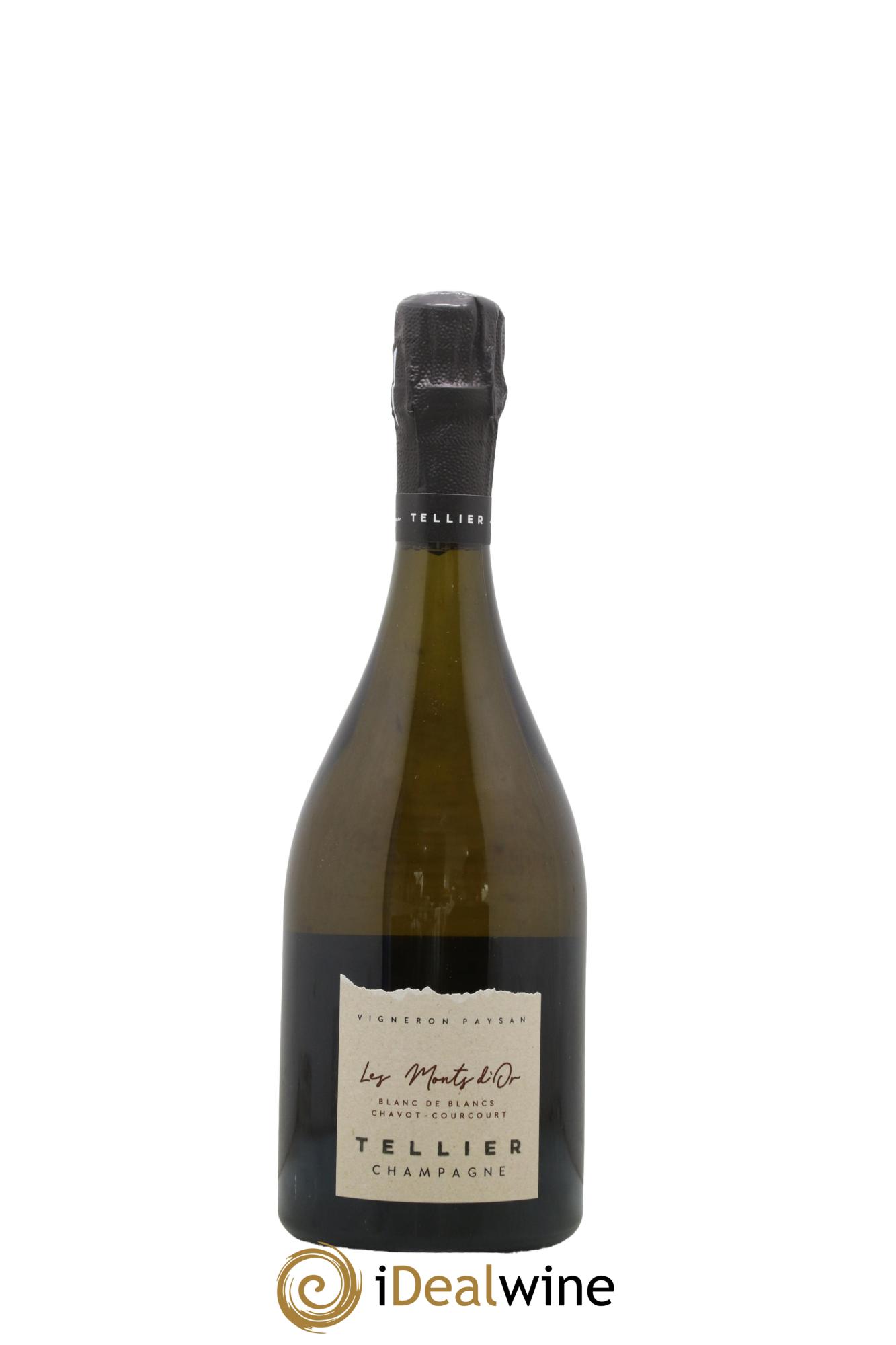 Les Monts d'Or Blanc de Blancs Extra-Brut Tellier Chavot-Courcourt 2019 - Lot de 1 bouteille - 0