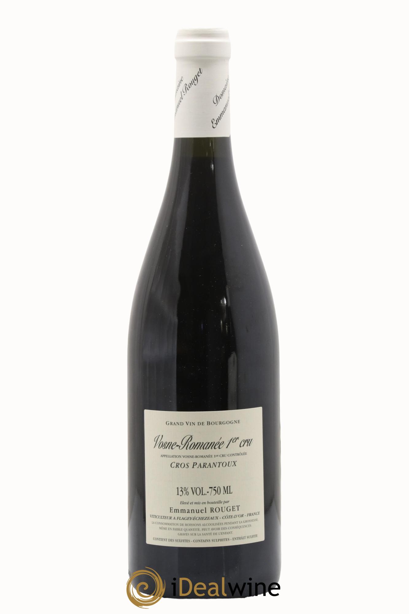 Vosne-Romanée 1er Cru Cros Parantoux Emmanuel Rouget 2022 - Lot de 1 bouteille - 1