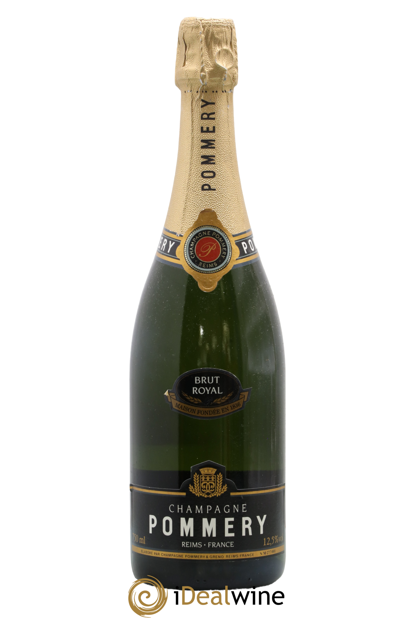Brut Grand Cru Royal Pommery - Lot de 1 bouteille - 0