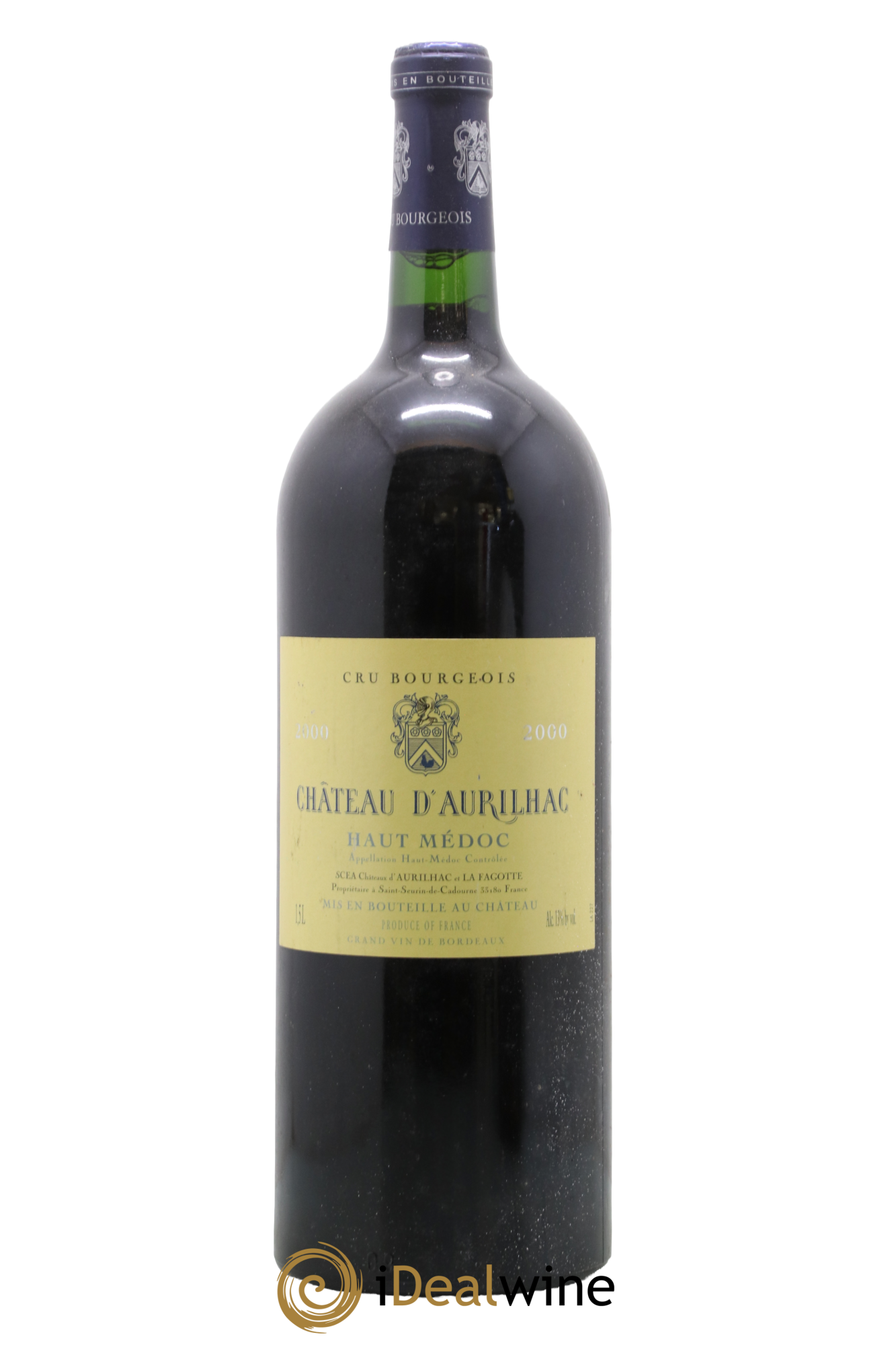 Château d' Aurilhac 2000 - Lot de 1 magnum - 0