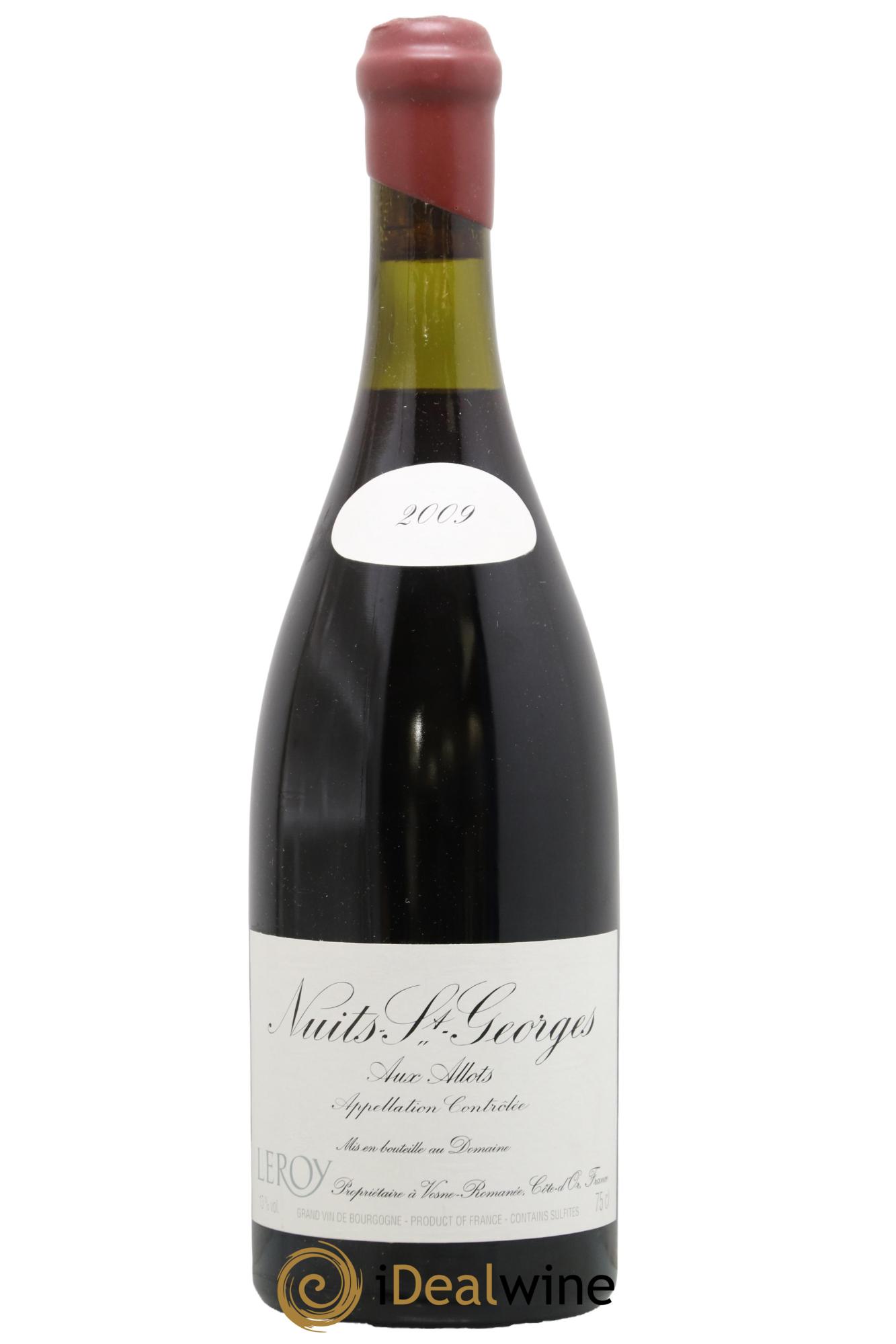 Nuits-Saint-Georges Aux Allots Leroy (Domaine) 2009 - Lot de 1 bouteille - 0
