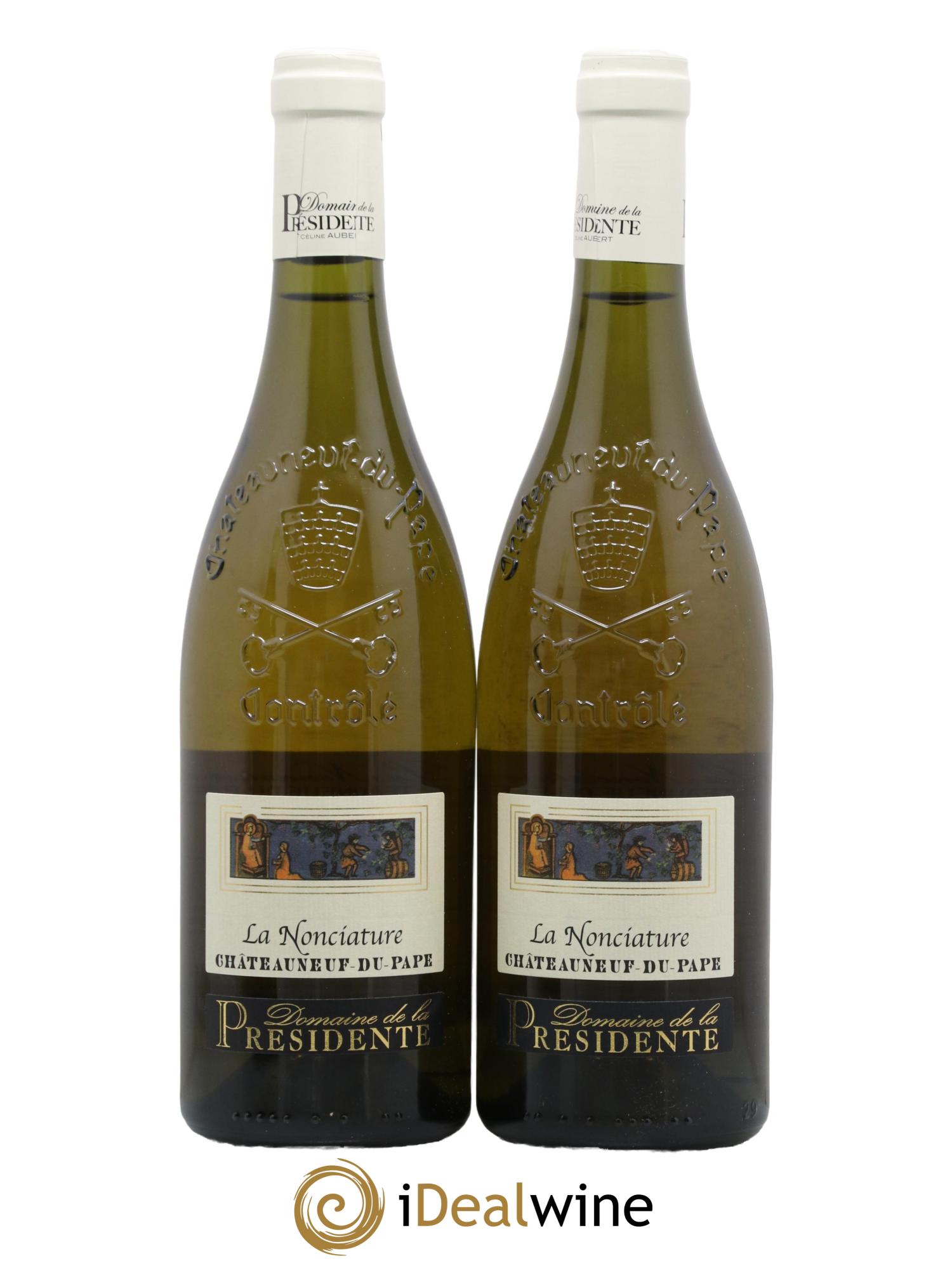 Châteauneuf-du-Pape La Nonciature Domaine De La Presidente 2020 - Lot de 2 bouteilles - 0