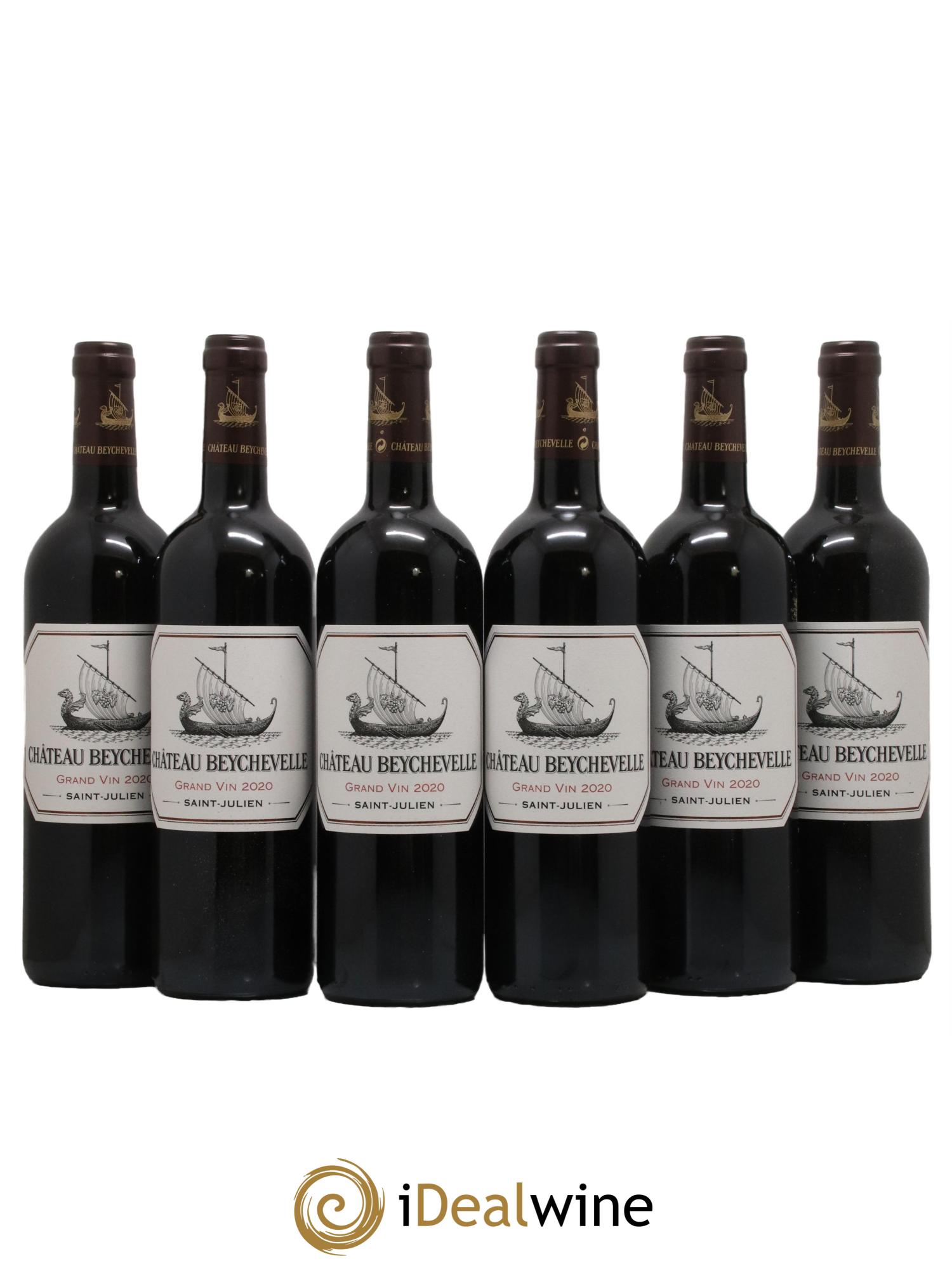 Château Beychevelle 4ème Grand Cru Classé 2020 - Lot de 6 bouteilles - 0