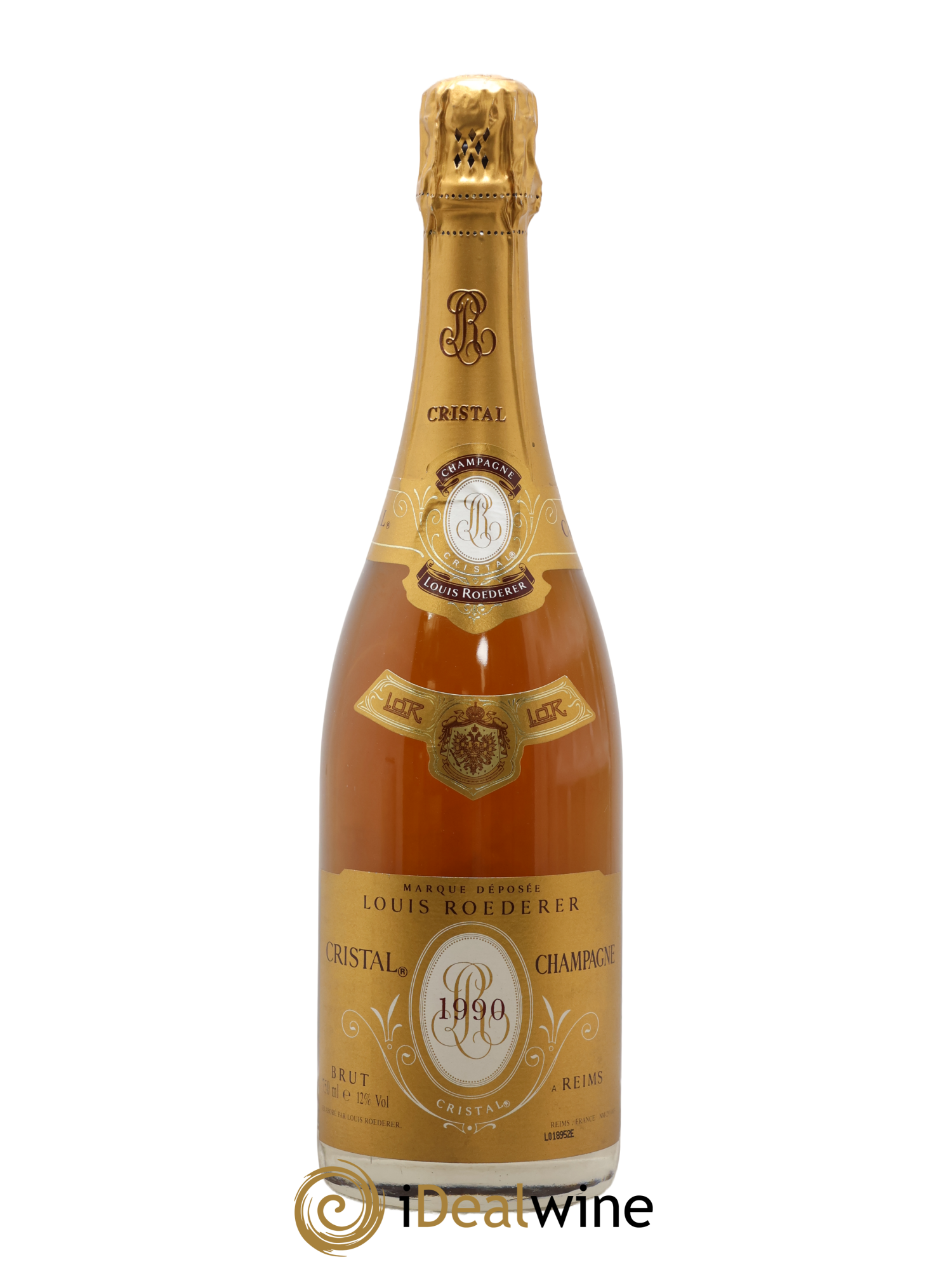 Cristal Louis Roederer 1990 - Lot of 1 bottle - 0