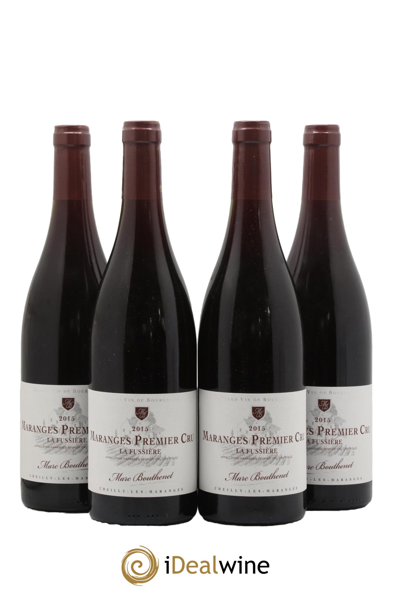 Maranges 1er Cru La Fussière Marc Bouthenet 2015 - Lot de 4 bouteilles - 0